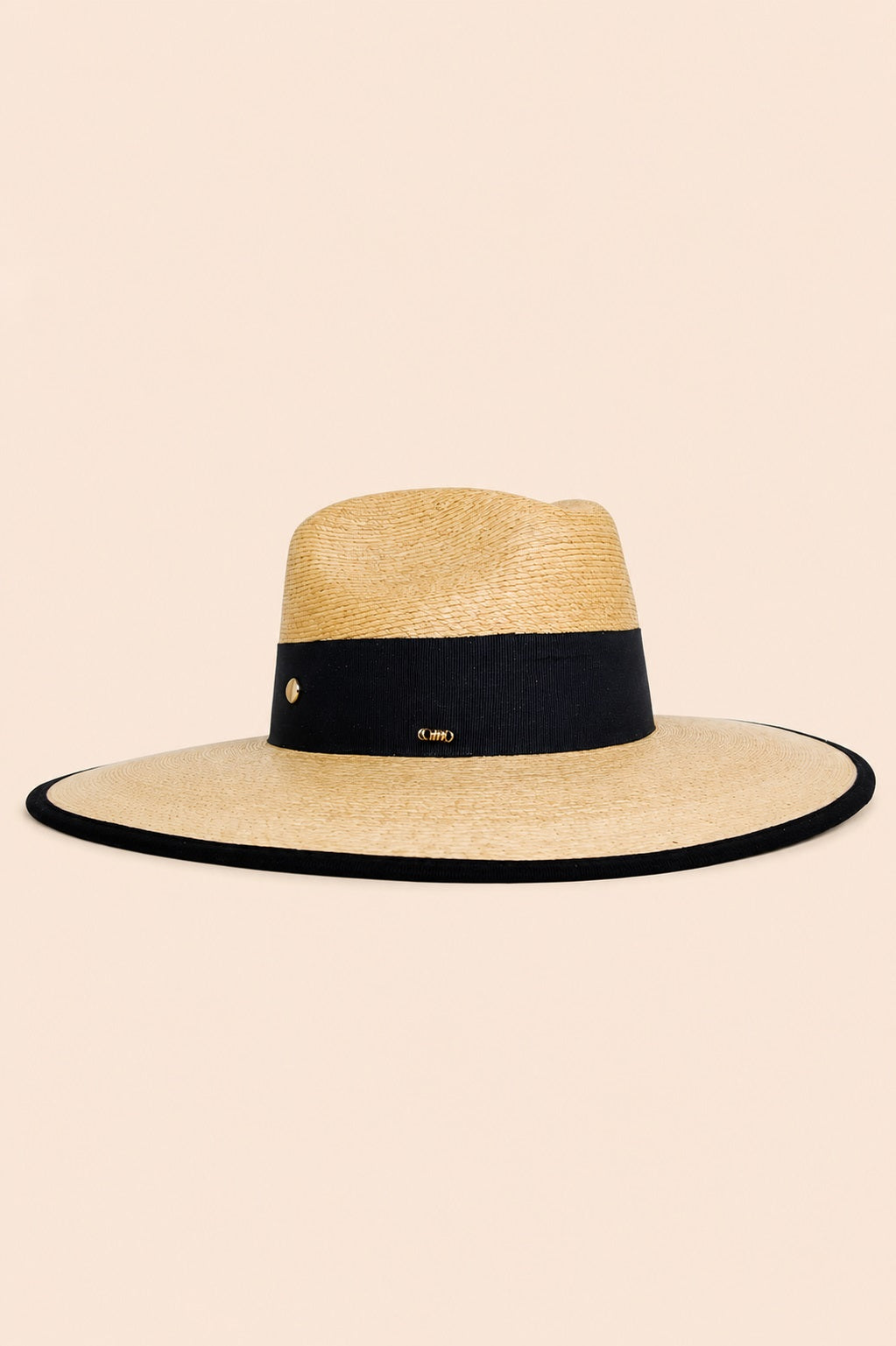 Valerian Straw Fedora Crown Hat