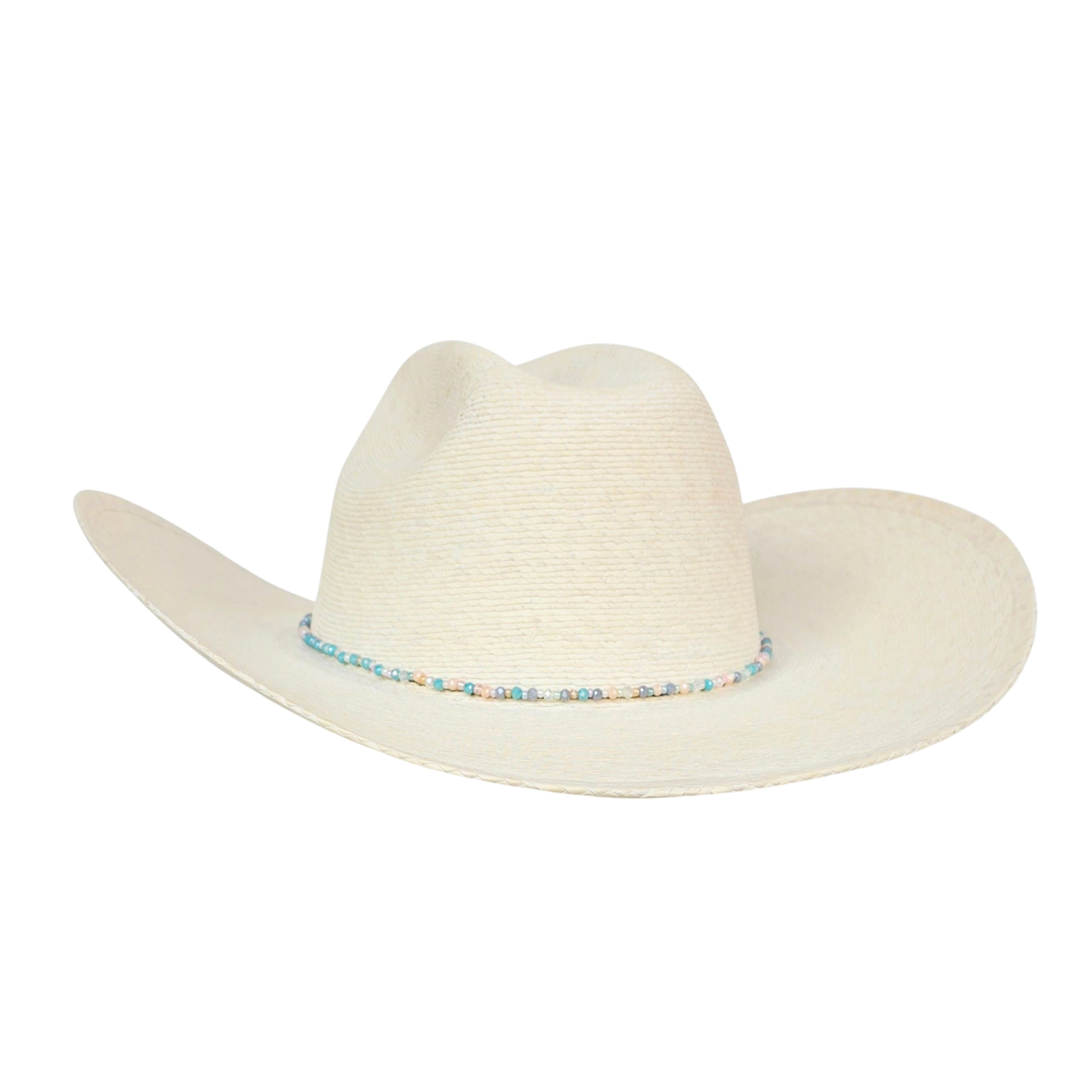 Varvara  Straw Truman Crown Hat