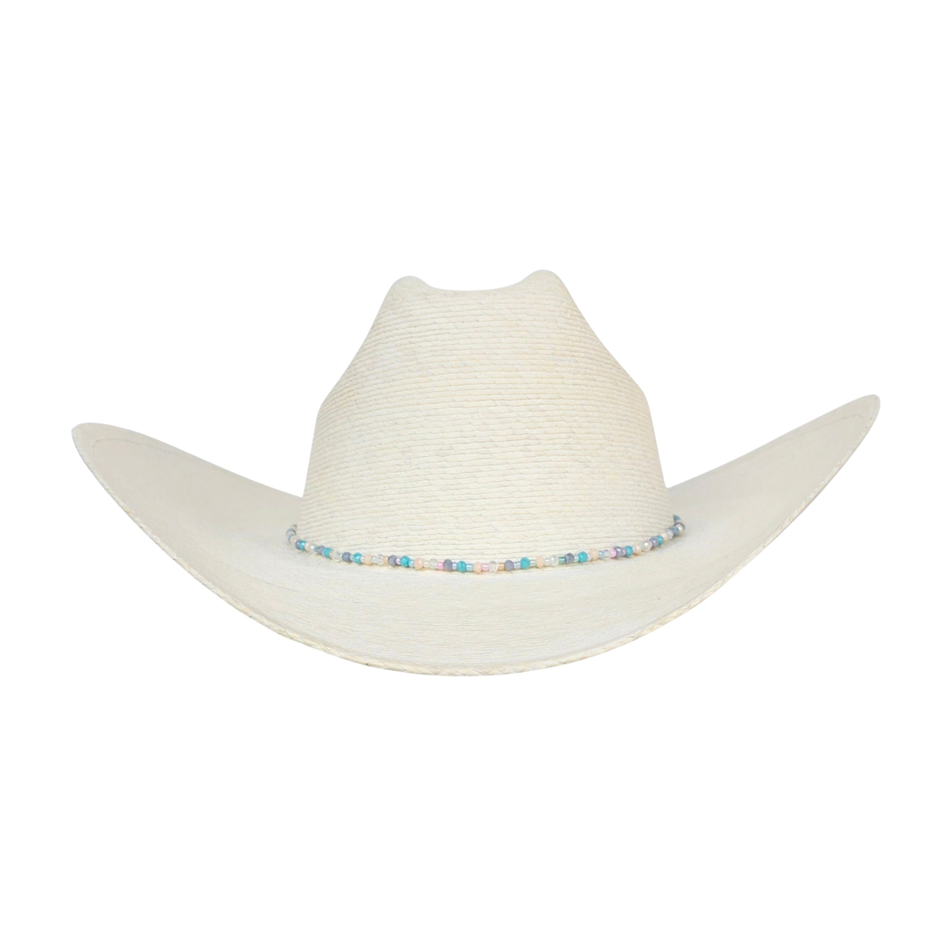 Varvara  Straw Truman Crown Hat
