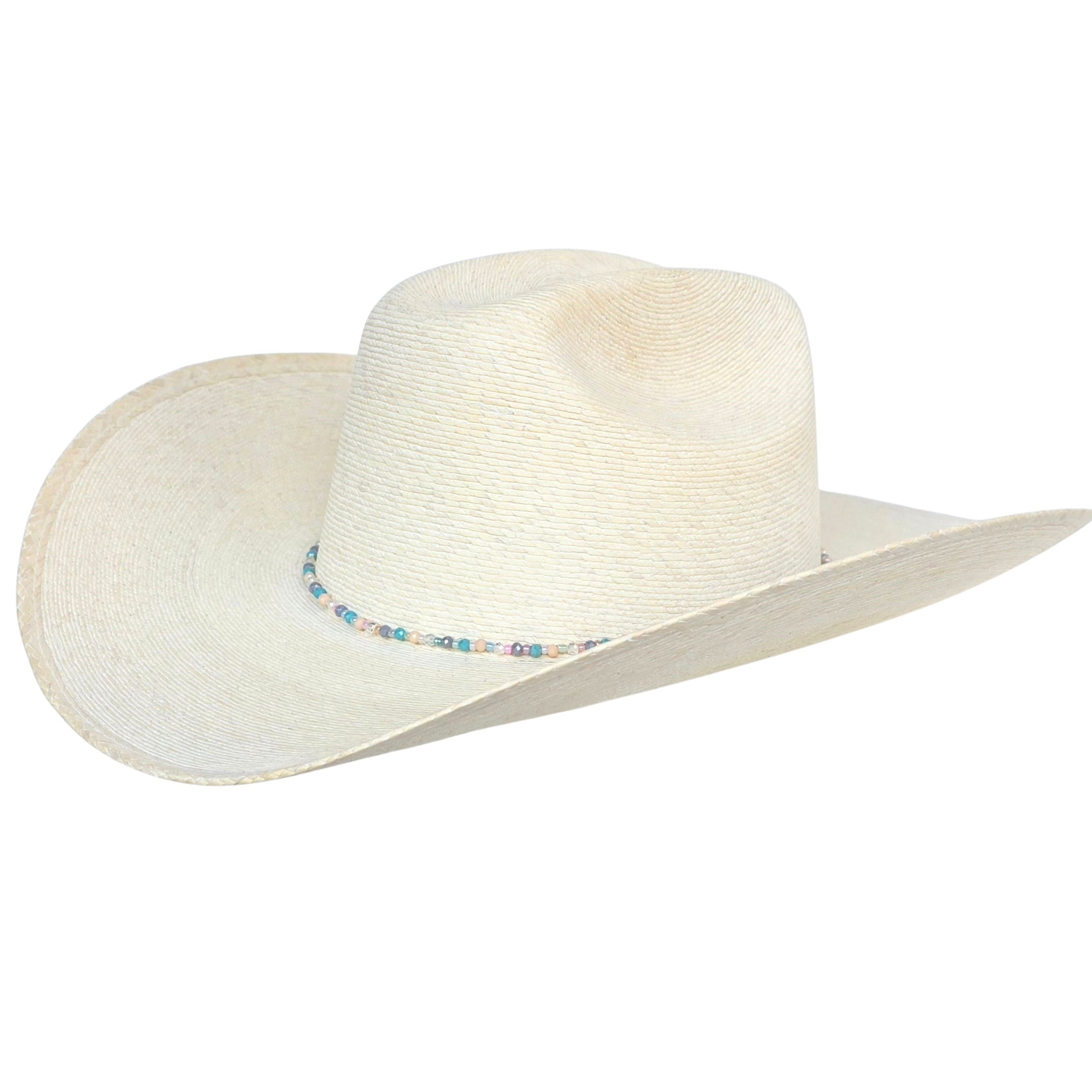 Varvara  Straw Truman Crown Hat