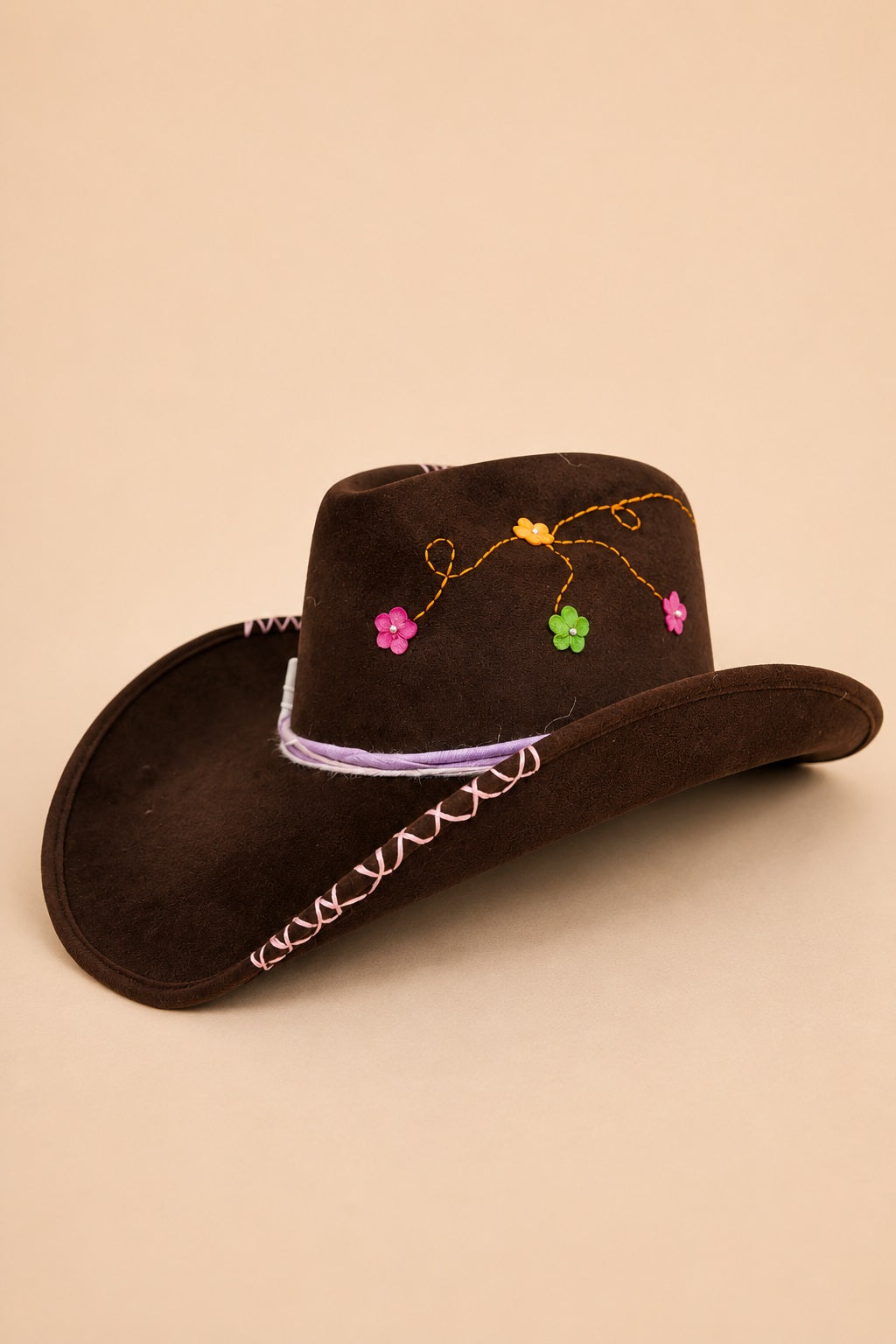 Veda Cowboy Crown Hat