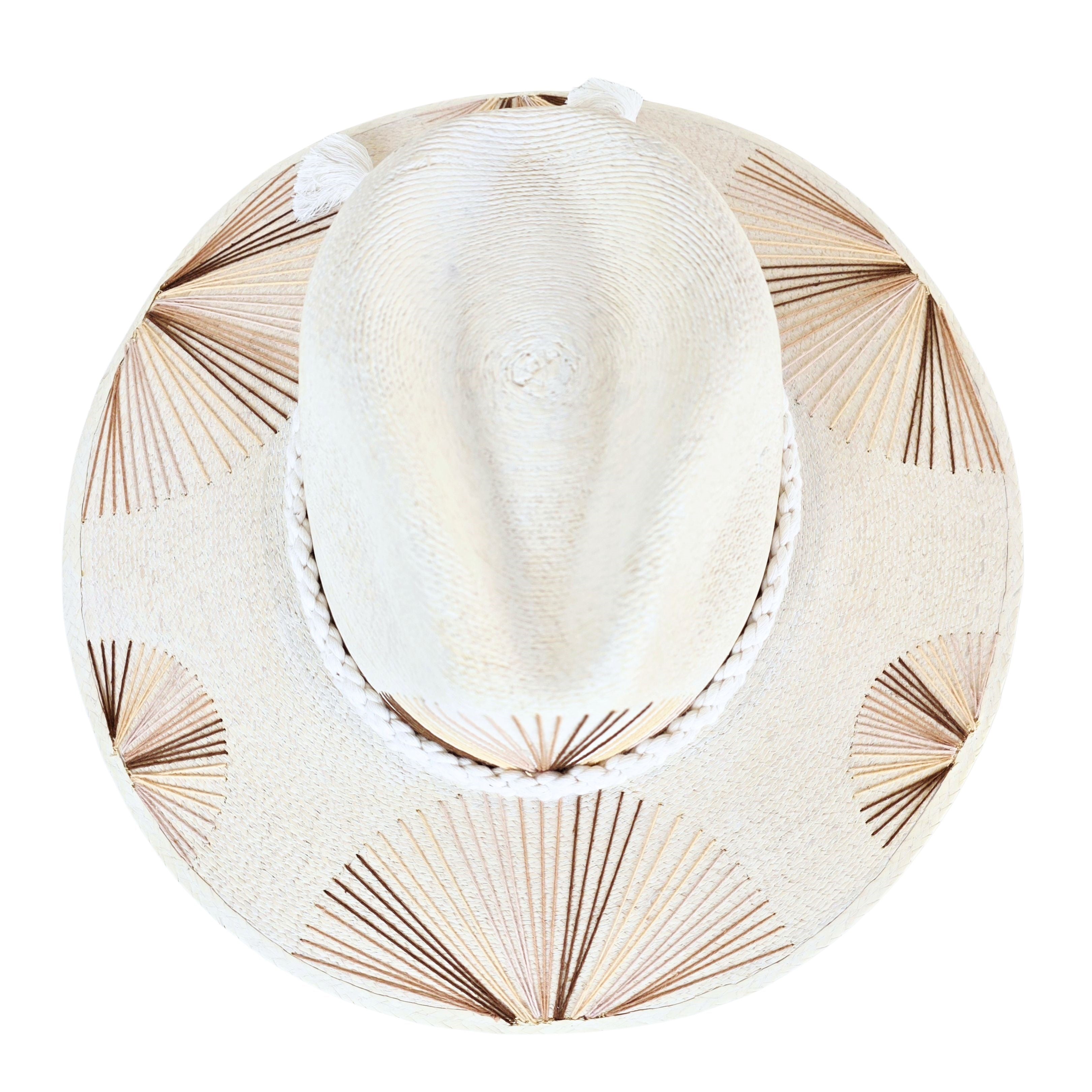 Venetia Straw Indiana Crown Hat