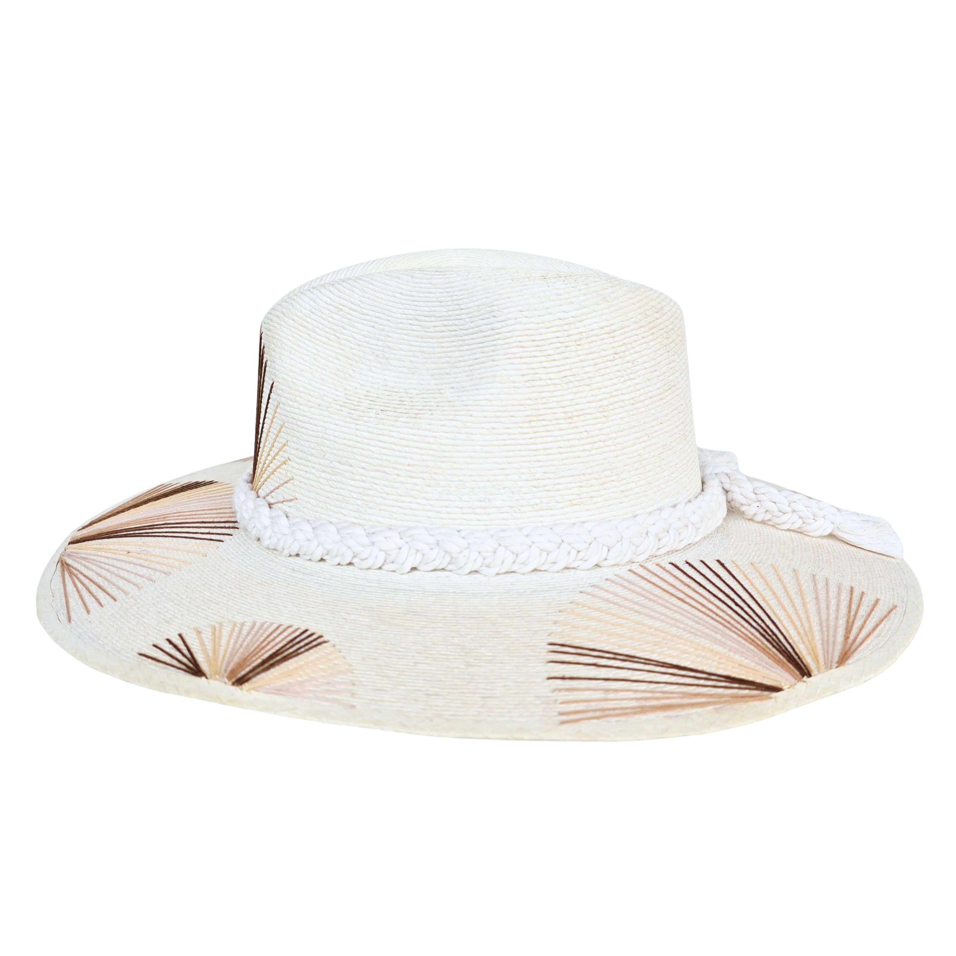 Venetia Straw Indiana Crown Hat