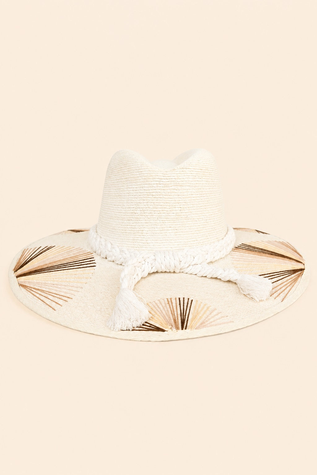 Venetia Straw Indiana Crown Hat