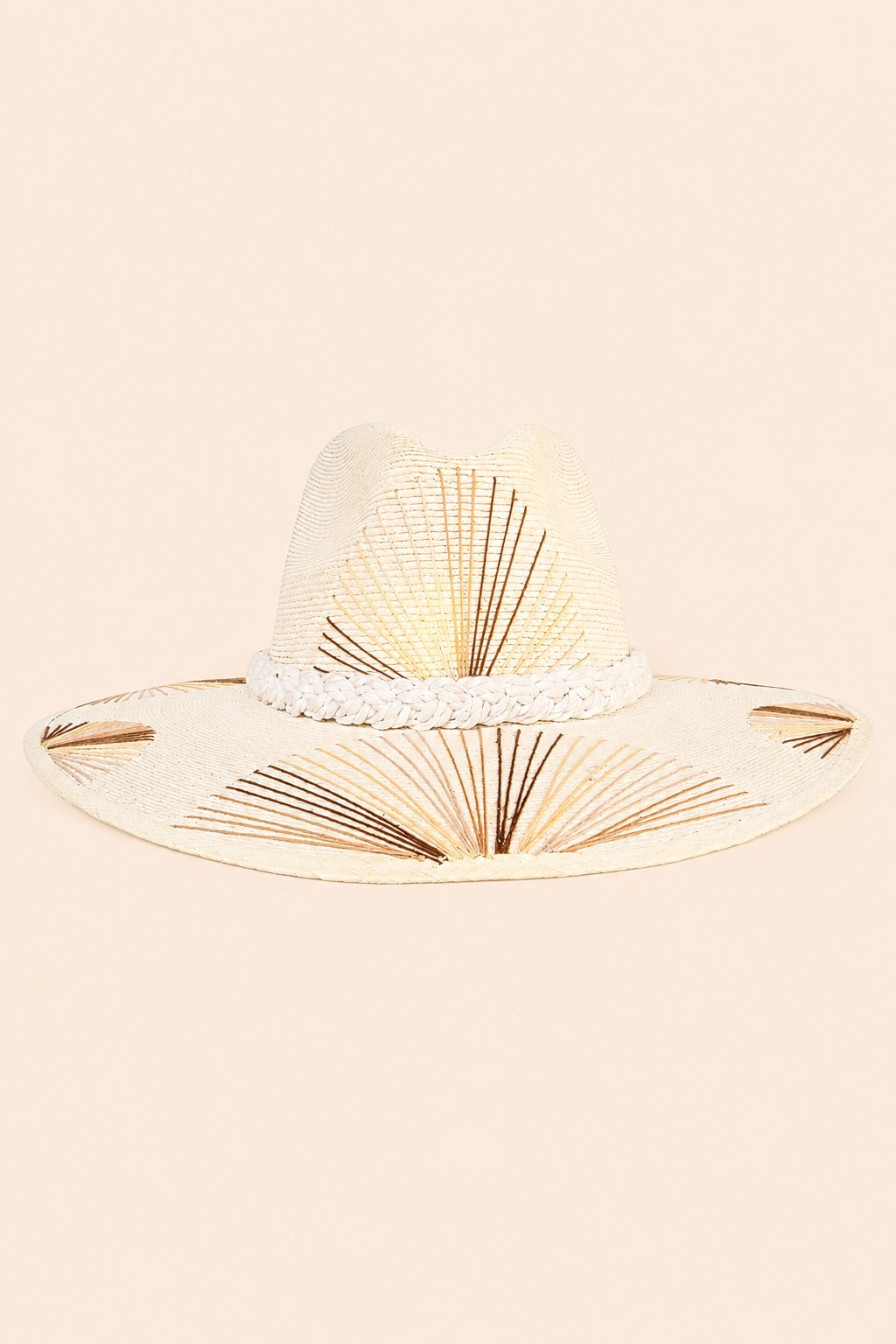 Venetia Straw Indiana Crown Hat
