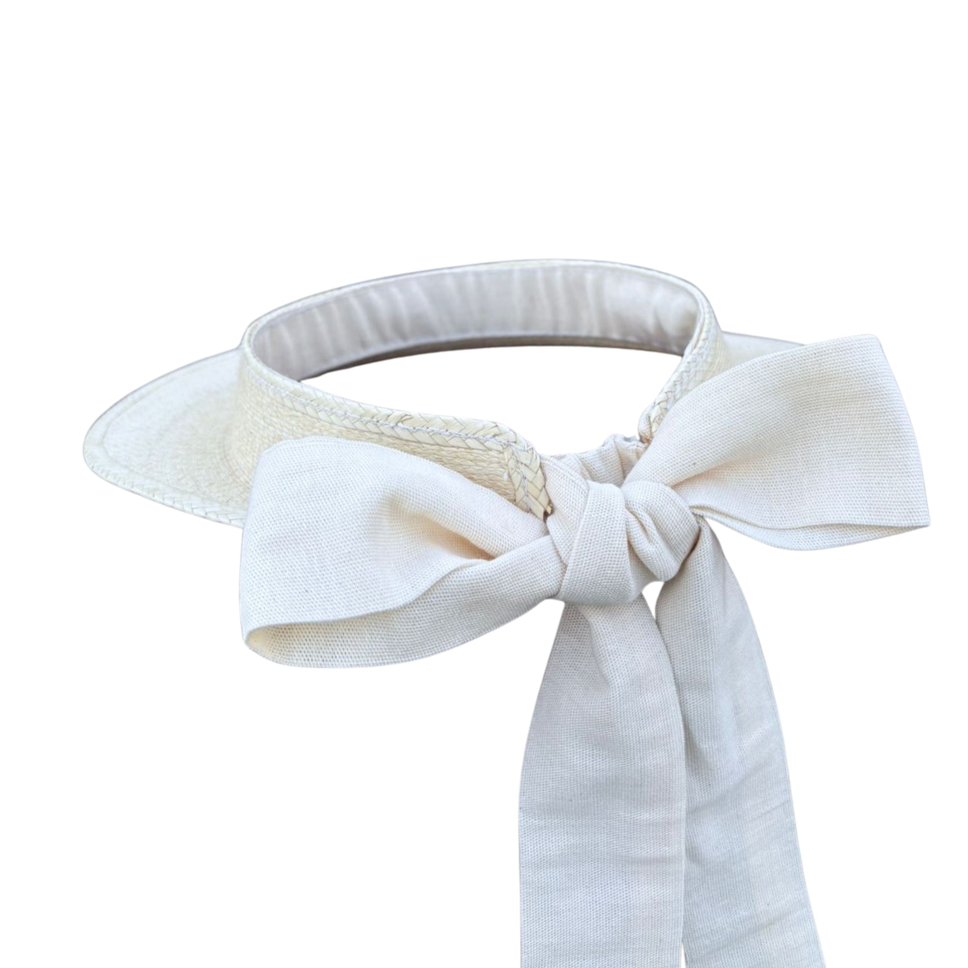 Stefania Straw Visor