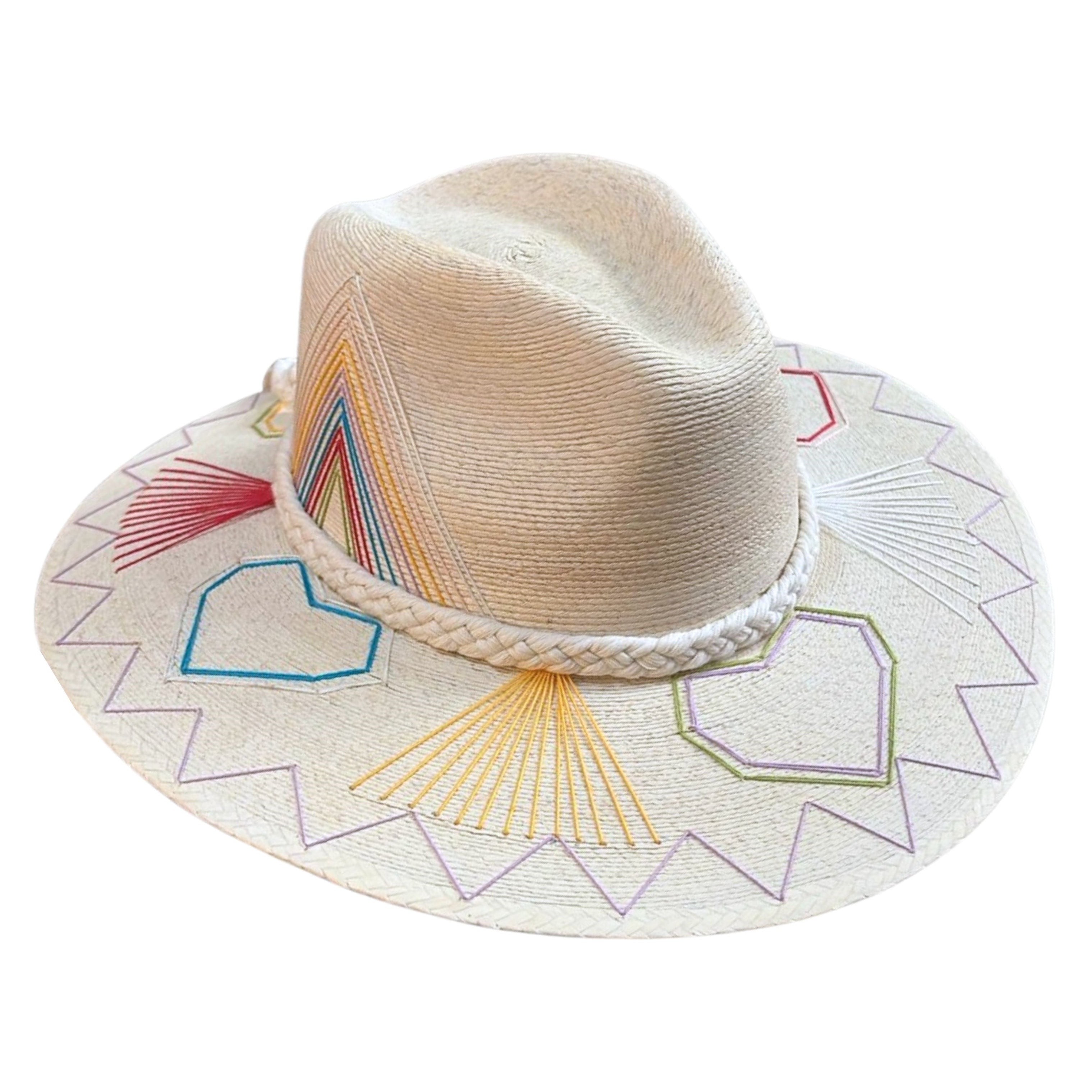 Zoi  Straw Indiana Crown Hat