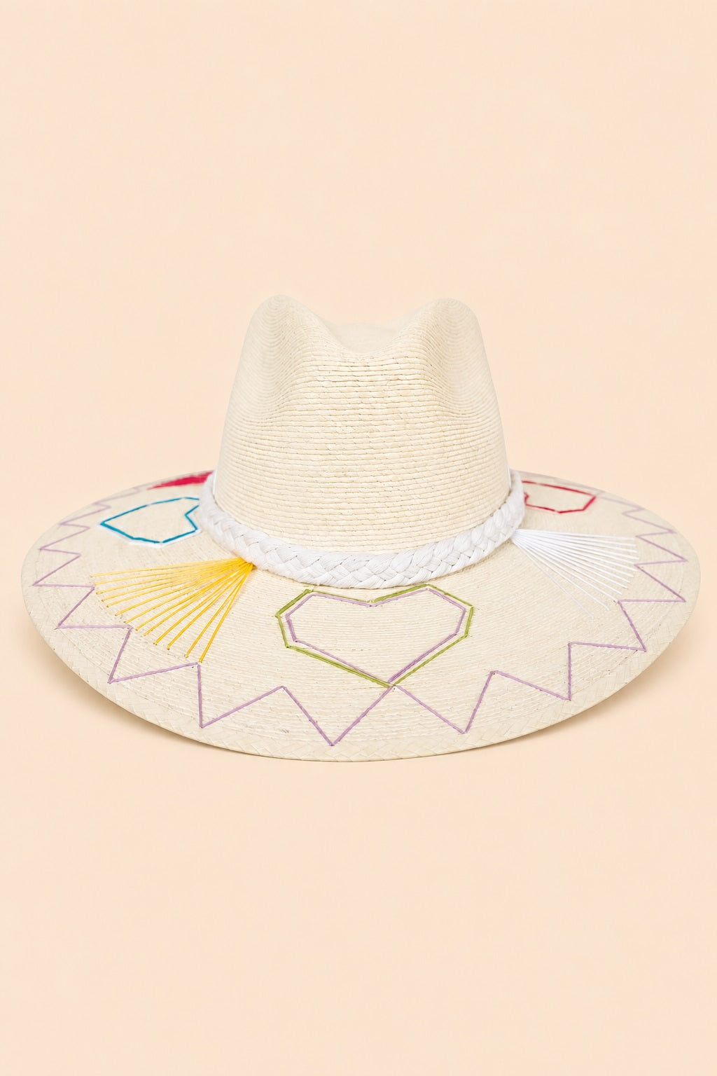 Zoi  Straw Indiana Crown Hat