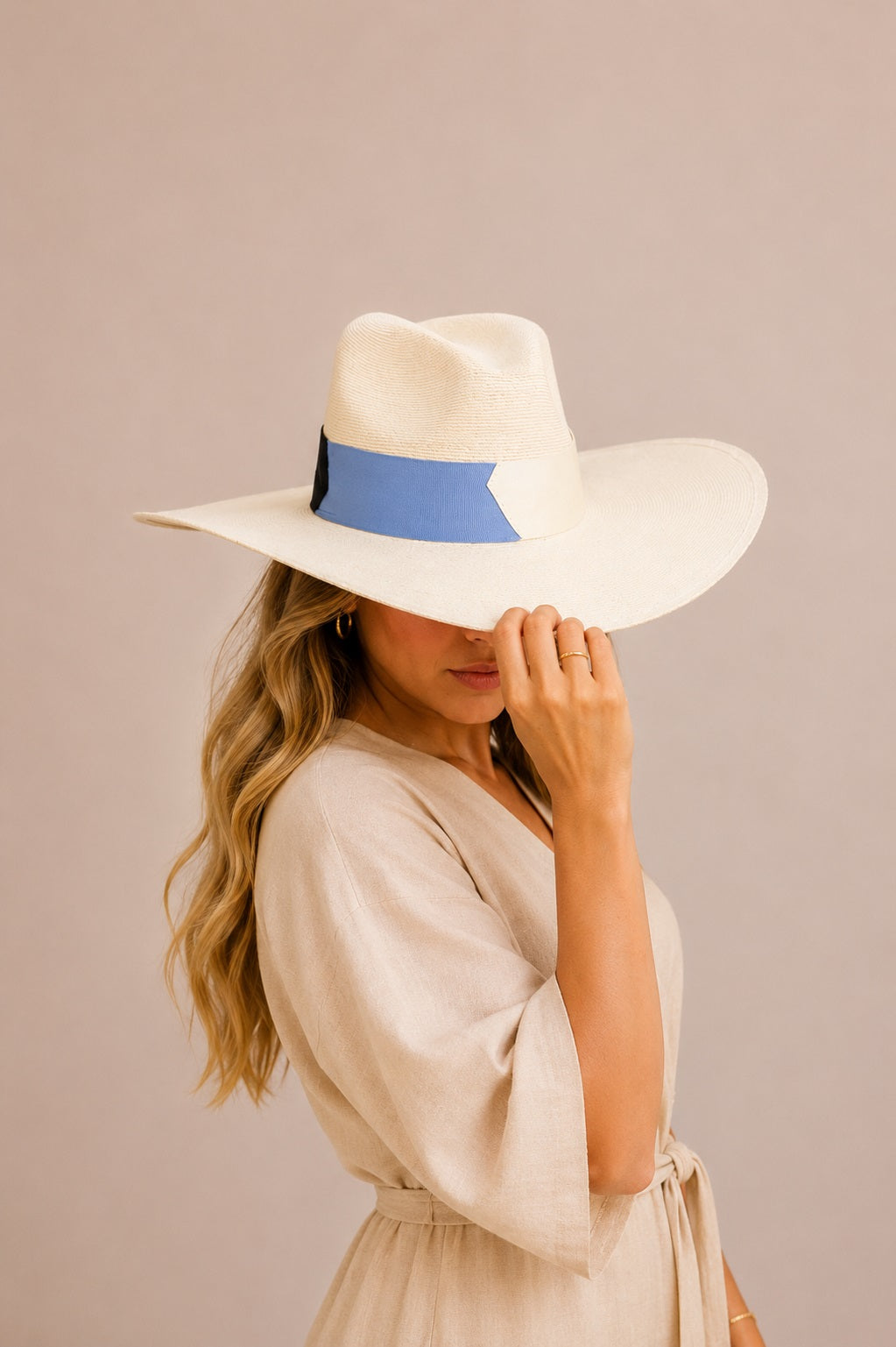 Alcina Straw Western Crown Hat