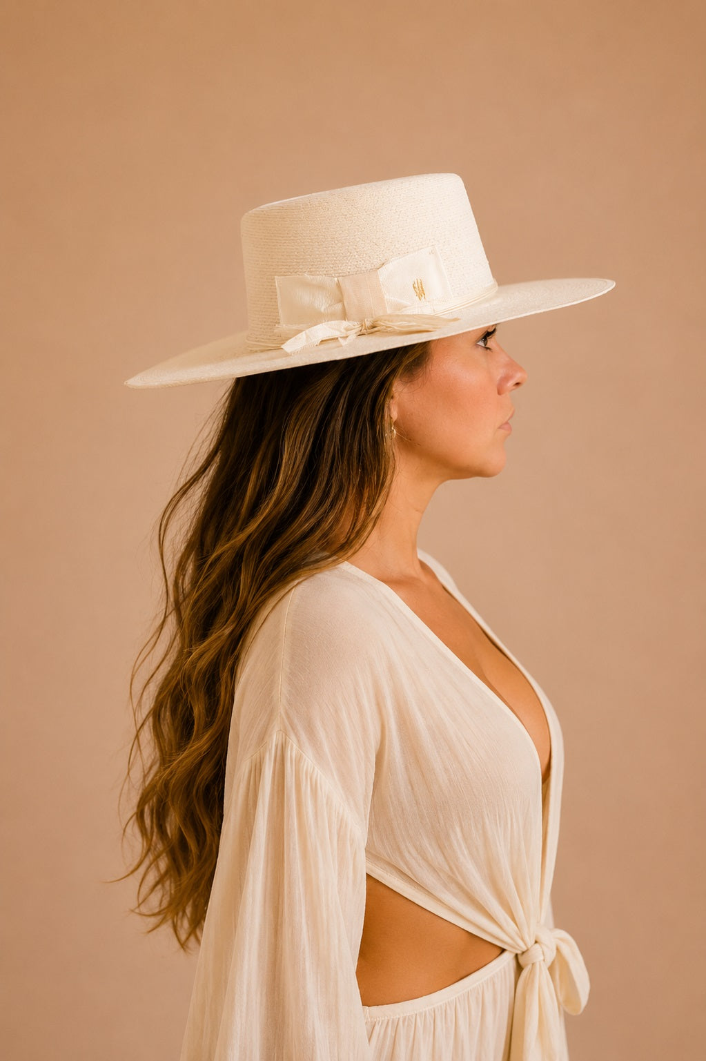 Alegra Straw Telescope Crown Hat