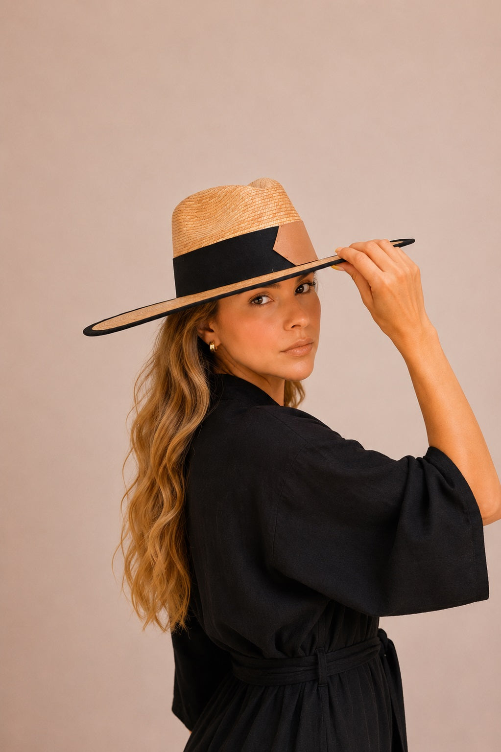 Alena Straw Explorer Crown Hat
