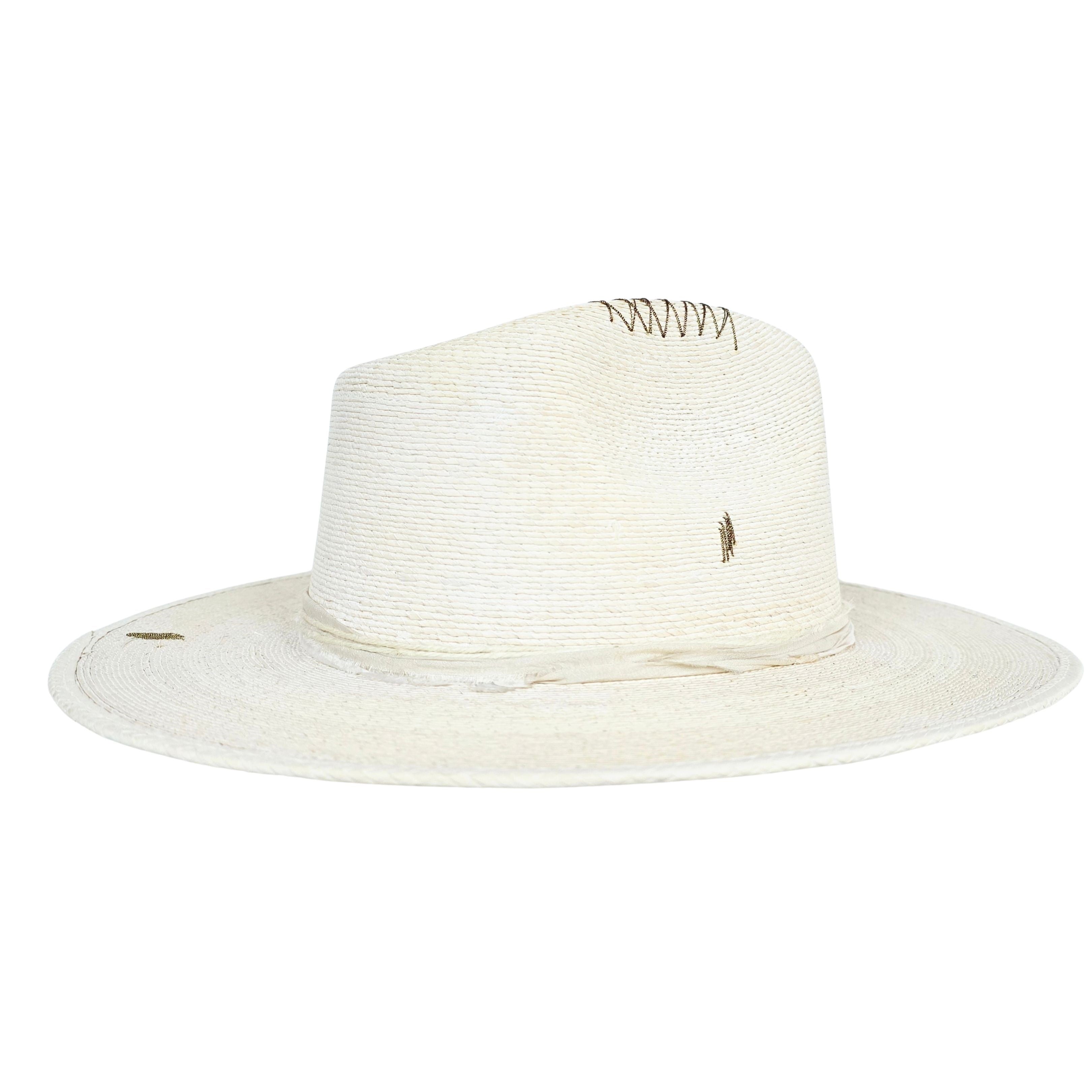 Alfie Straw Western Crown Hat