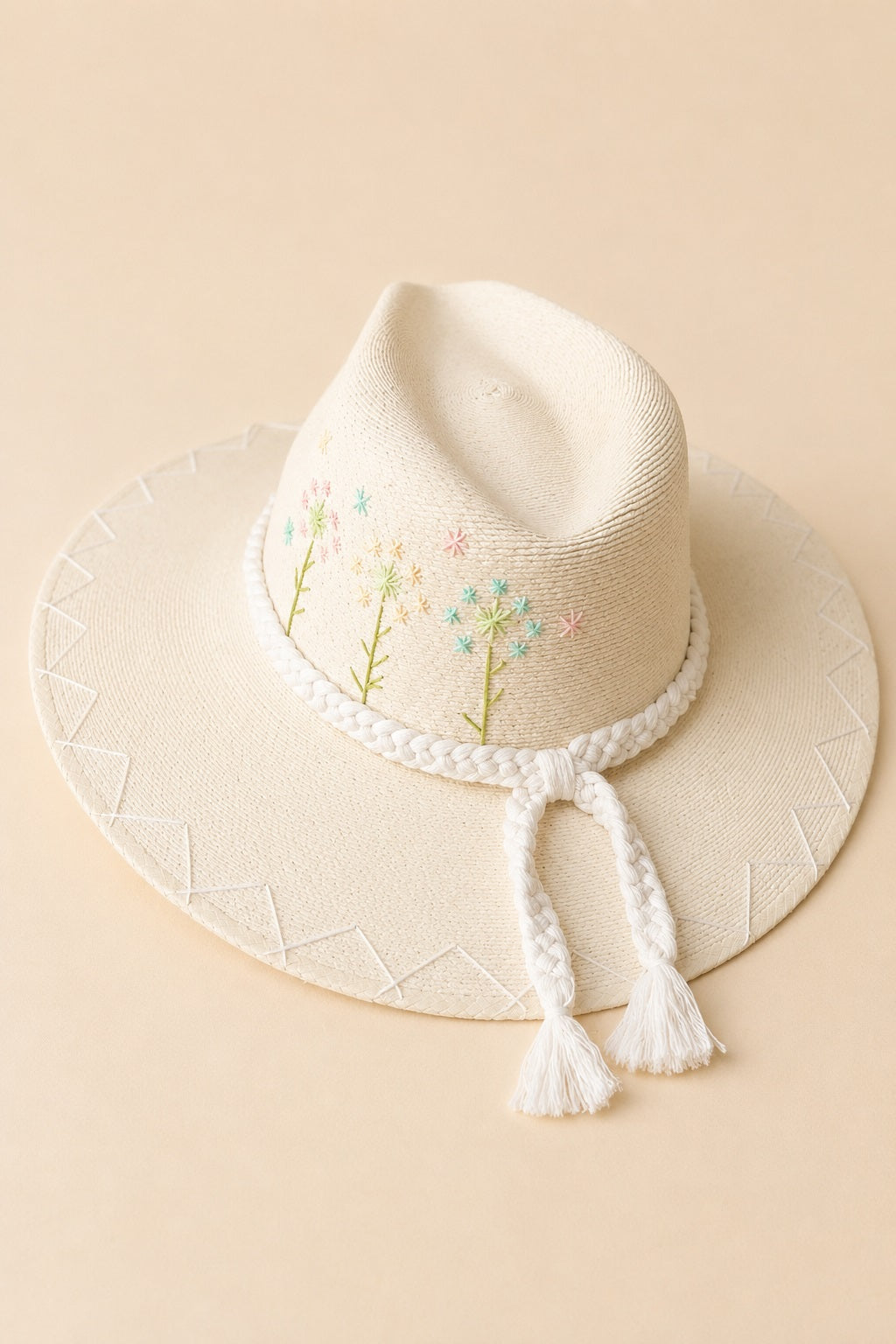 Aspasia Straw Indiana Crown Hat