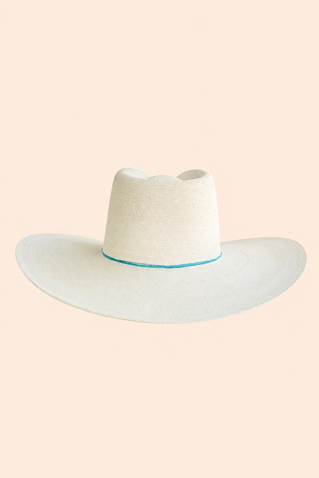Aspen Straw Western Crown Hat