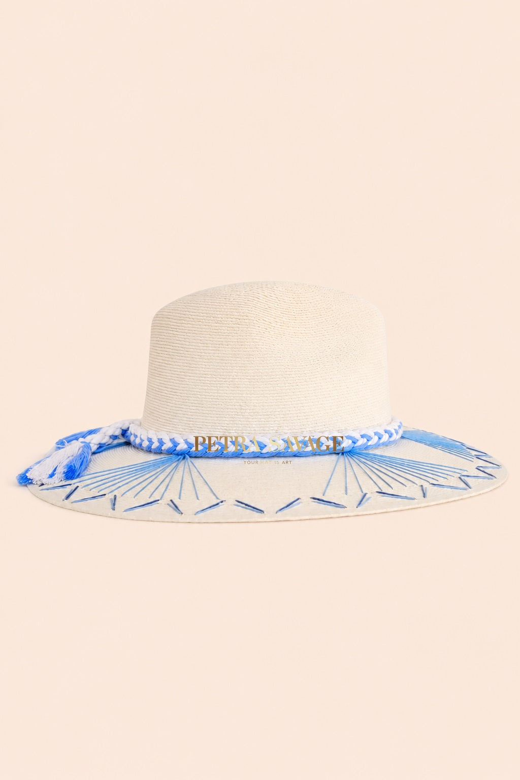 Betty Straw Indiana Crown Hat