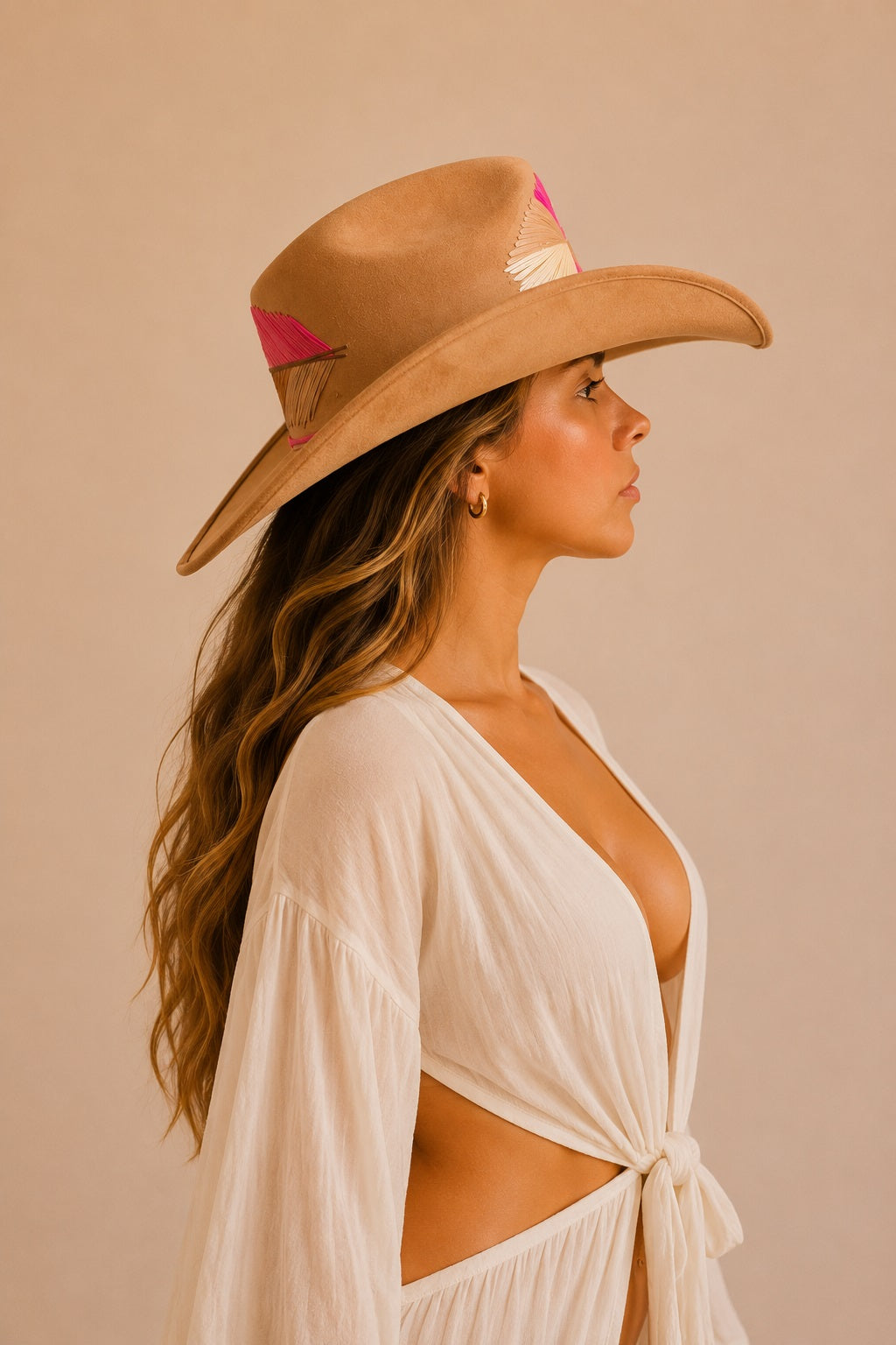 Caelan Cowboy Crown Hat