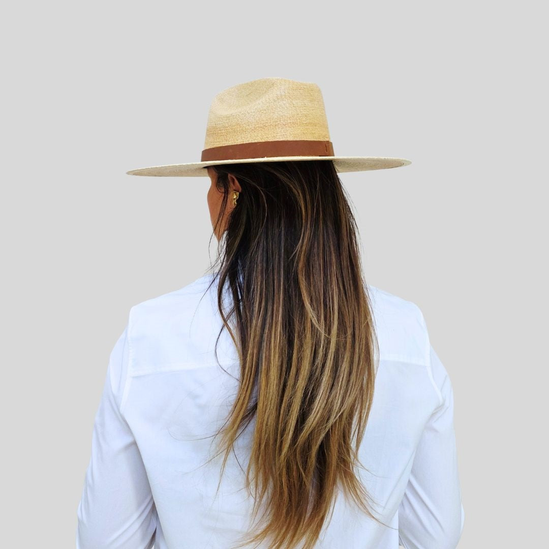 Cala Straw Truman Crown Hat