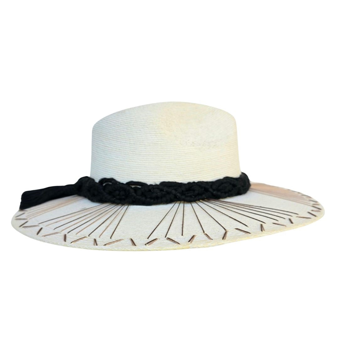 Carla Straw Indiana Crown Hat