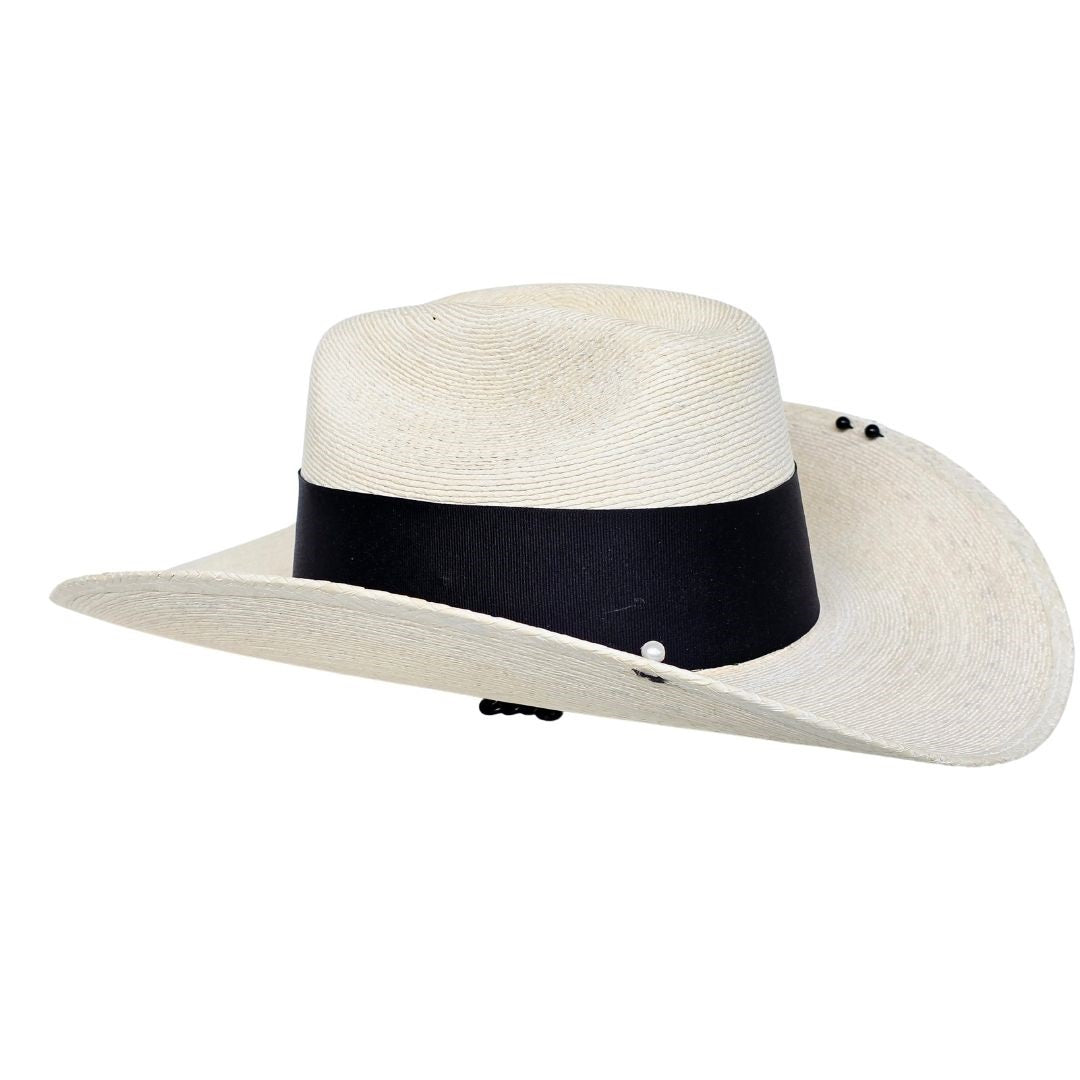 Caspian Straw Cowboy Crown Hat