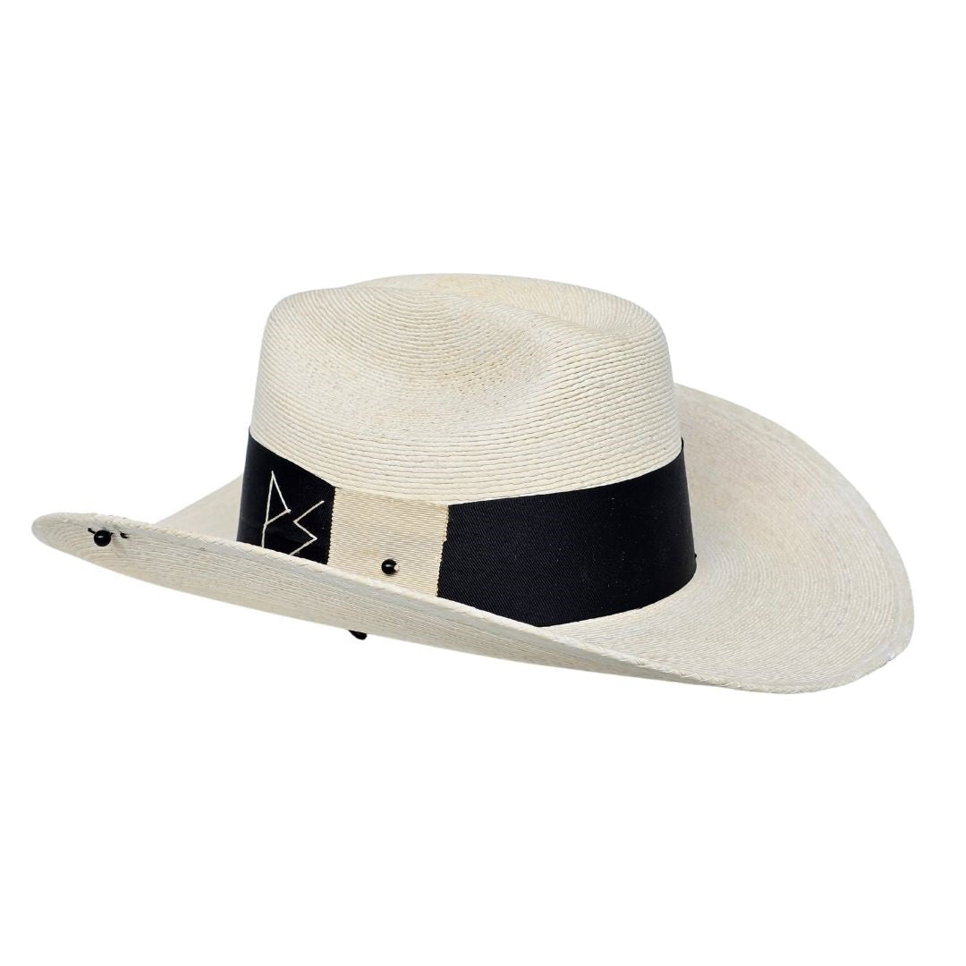Caspian Straw Cowboy Crown Hat