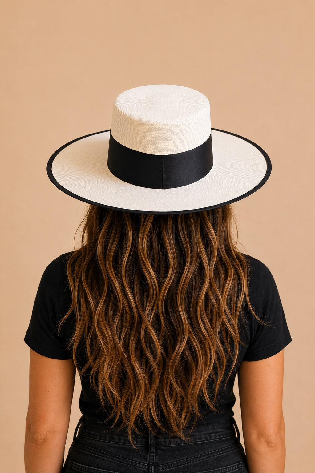 Connor Straw Boater Crown Hat