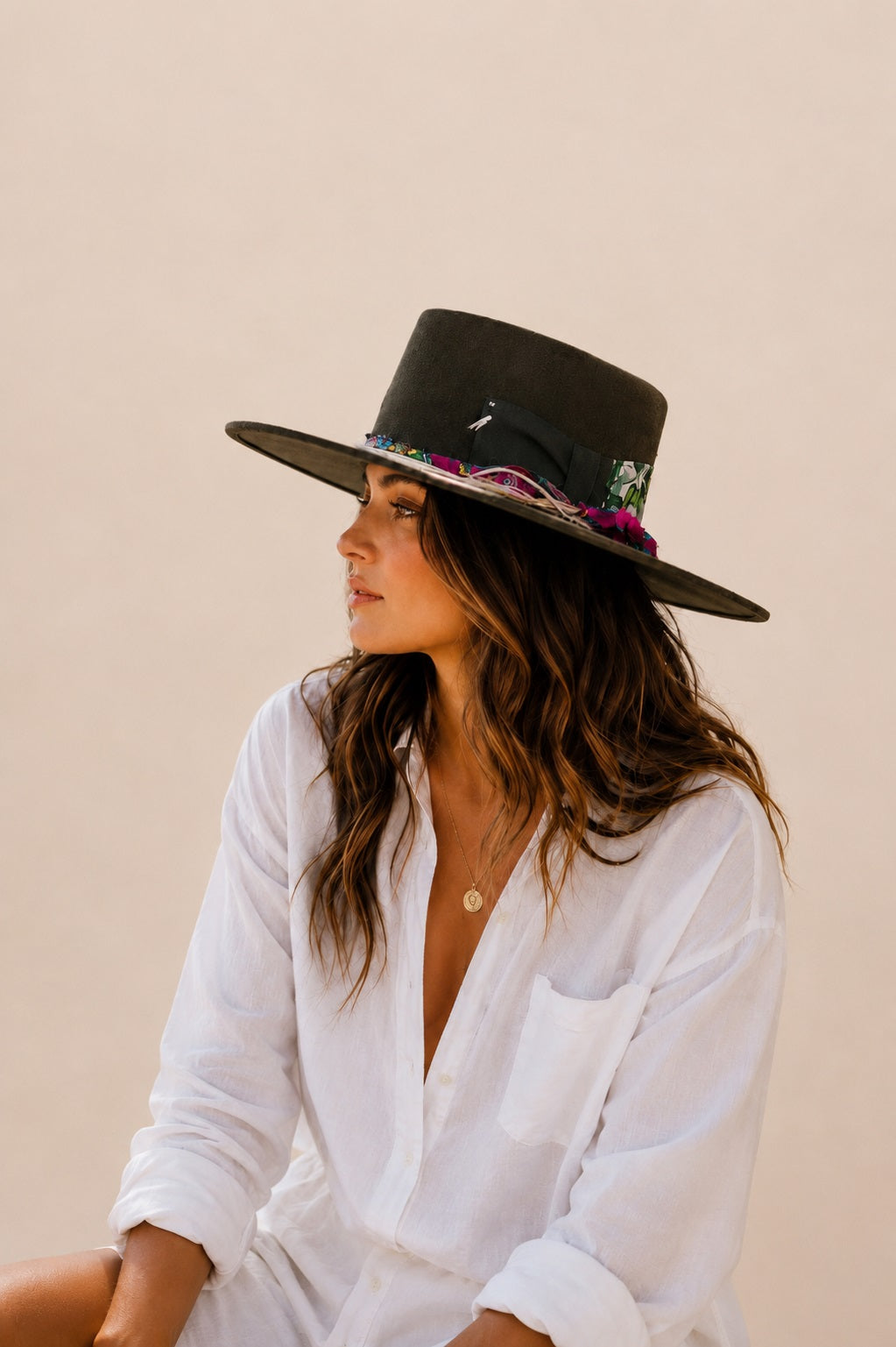 Cordelia Telescope Crown Hat