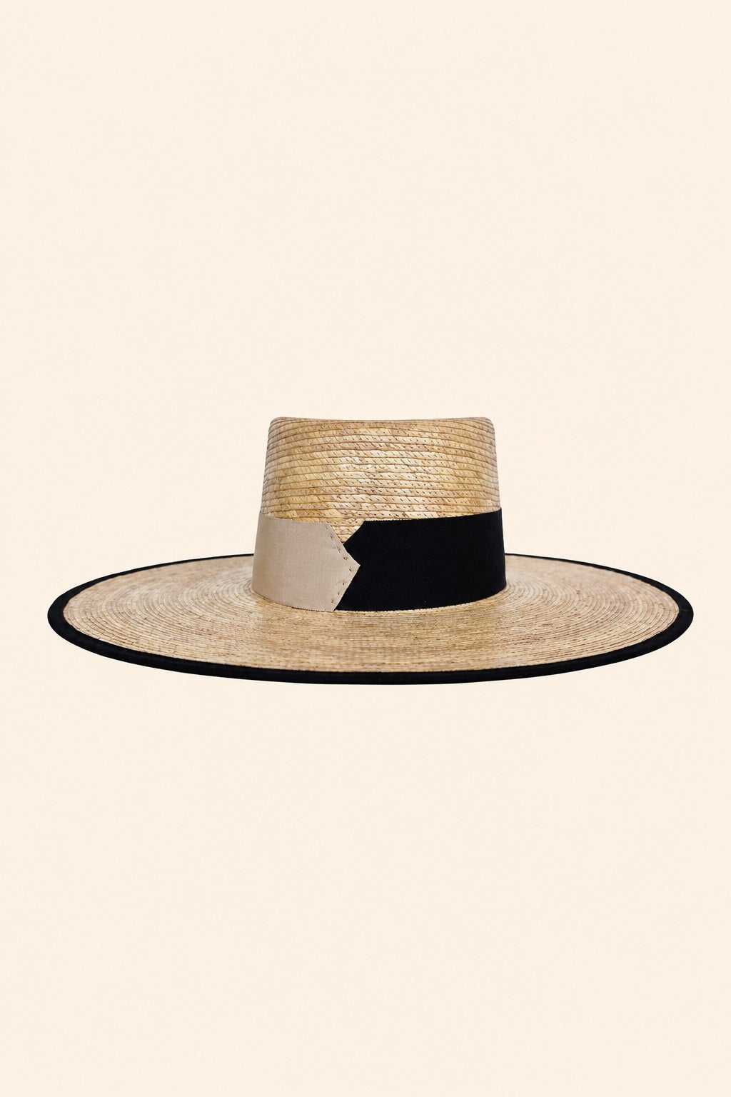 Dottie Straw Telescope Crown Hat
