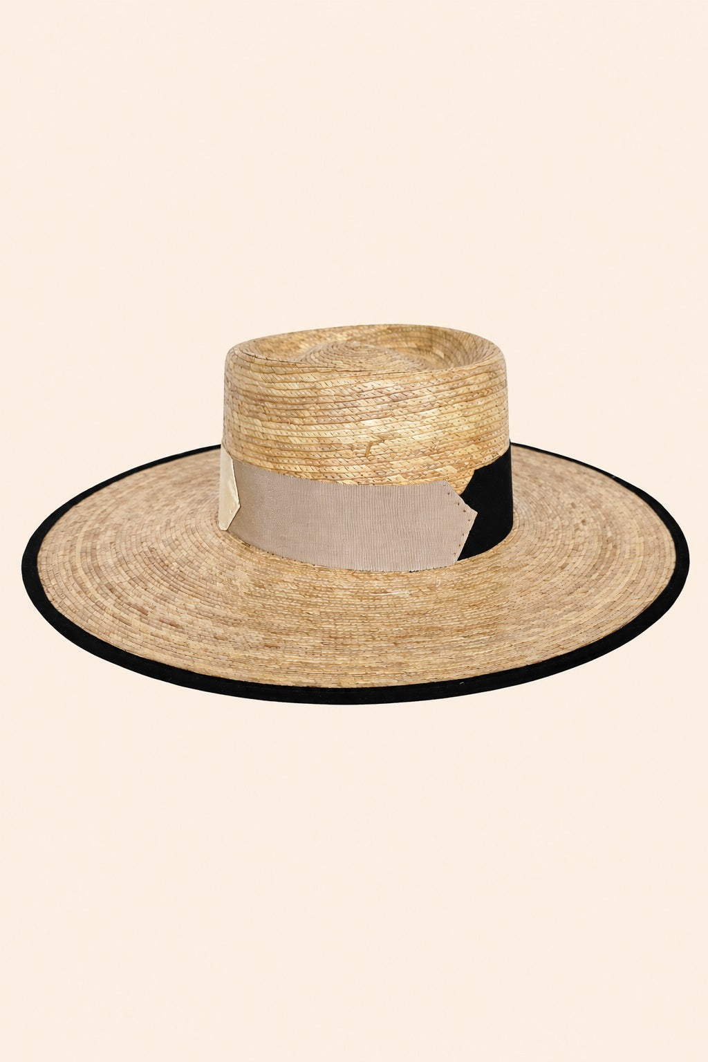 Dottie Straw Telescope Crown Hat