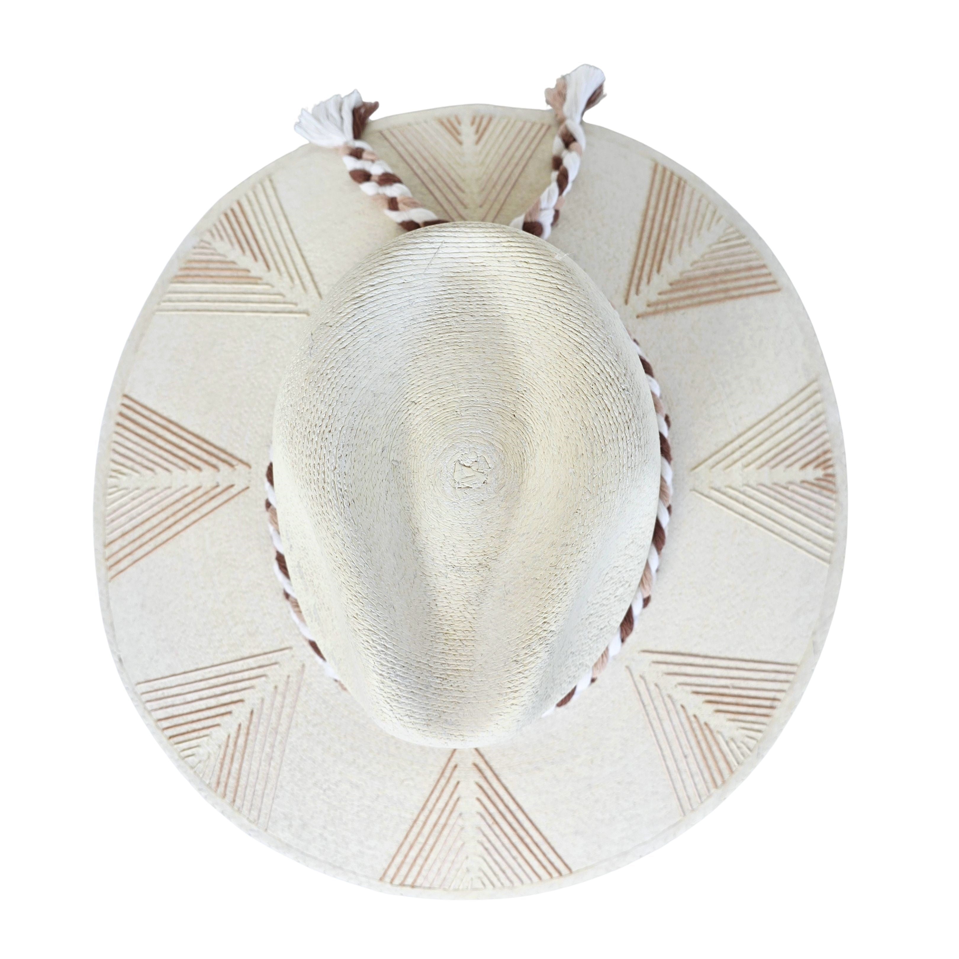 Galini Straw Indiana Crown Hat