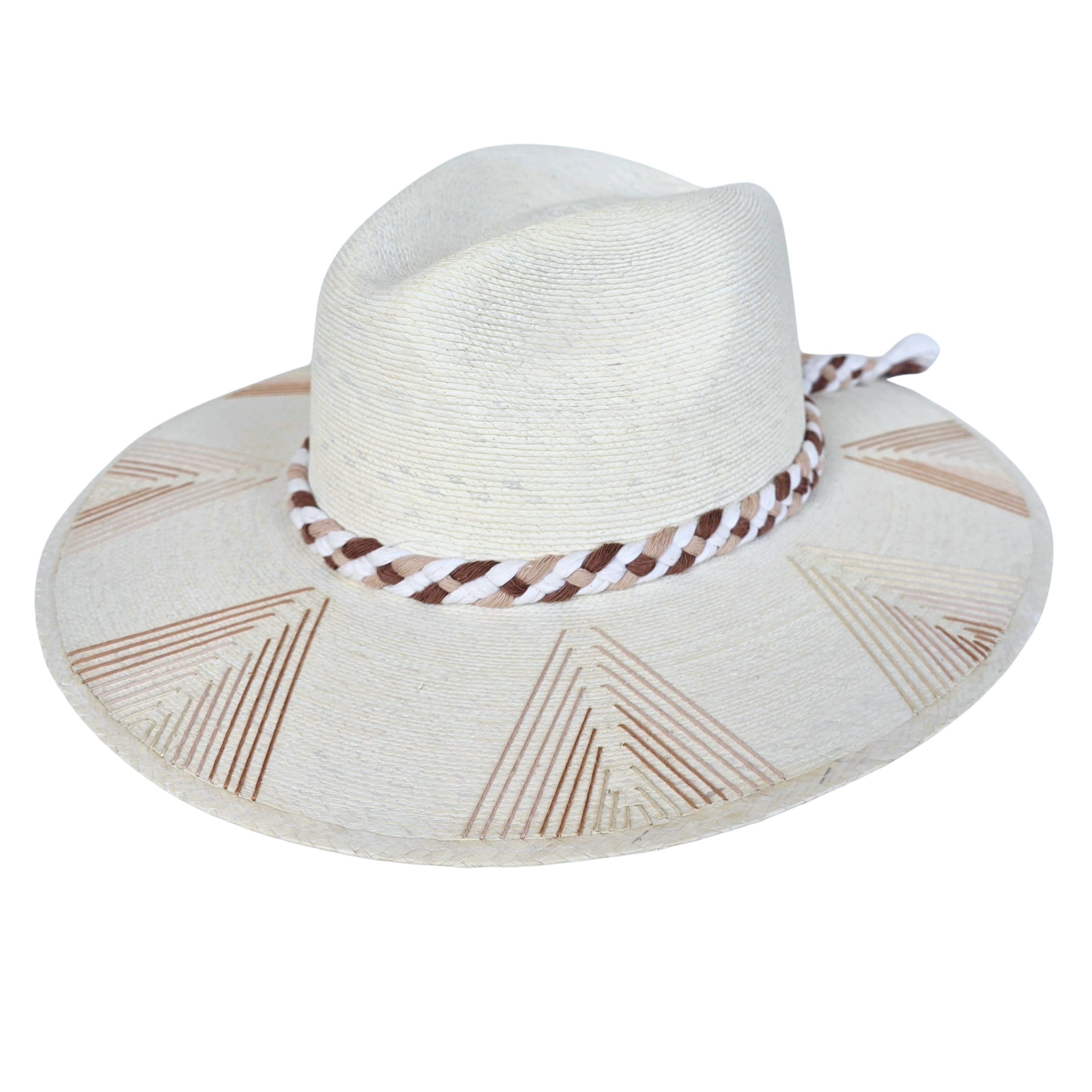 Galini Straw Indiana Crown Hat