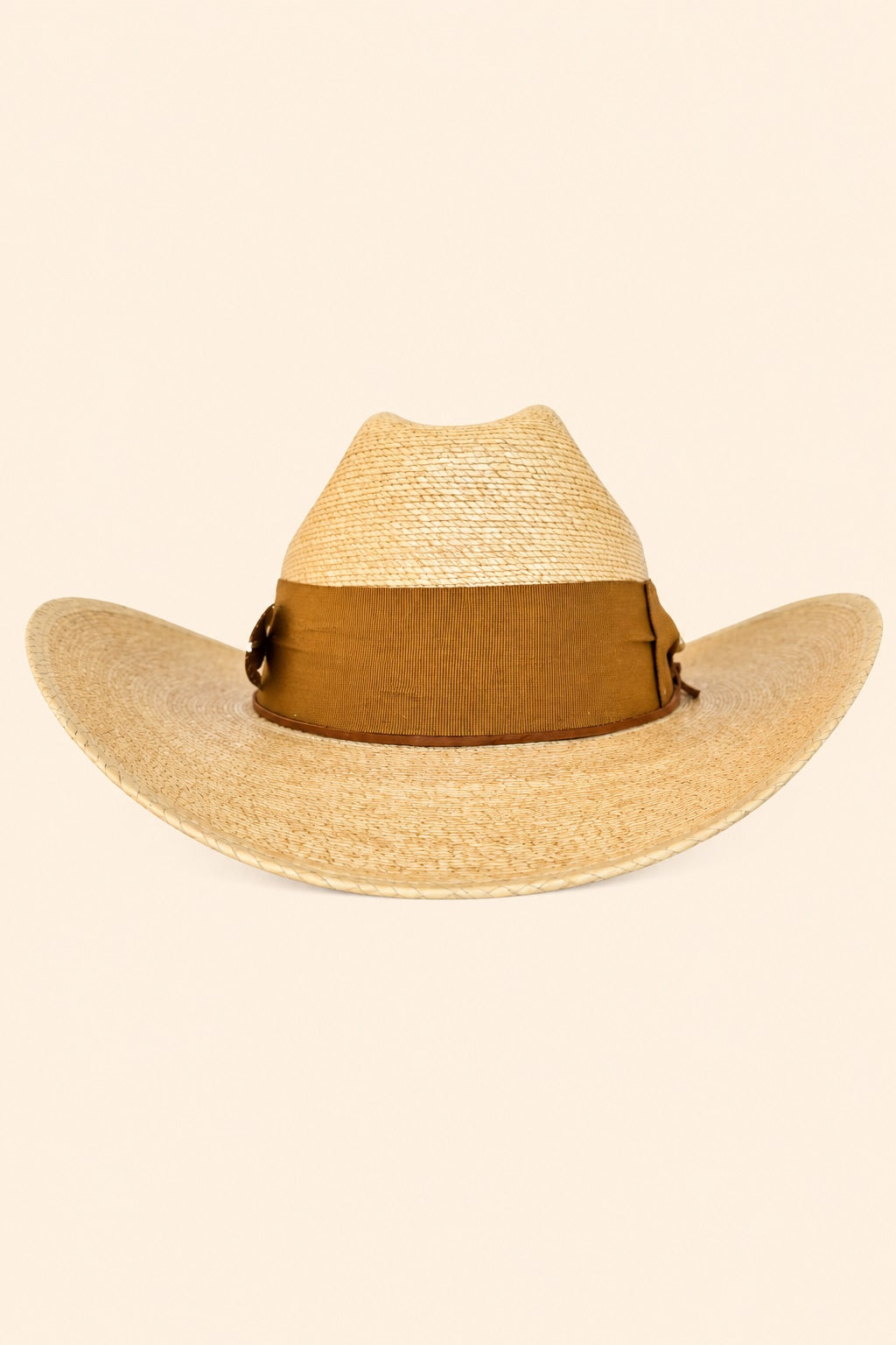 Haven Straw Cowboy Crown Hat