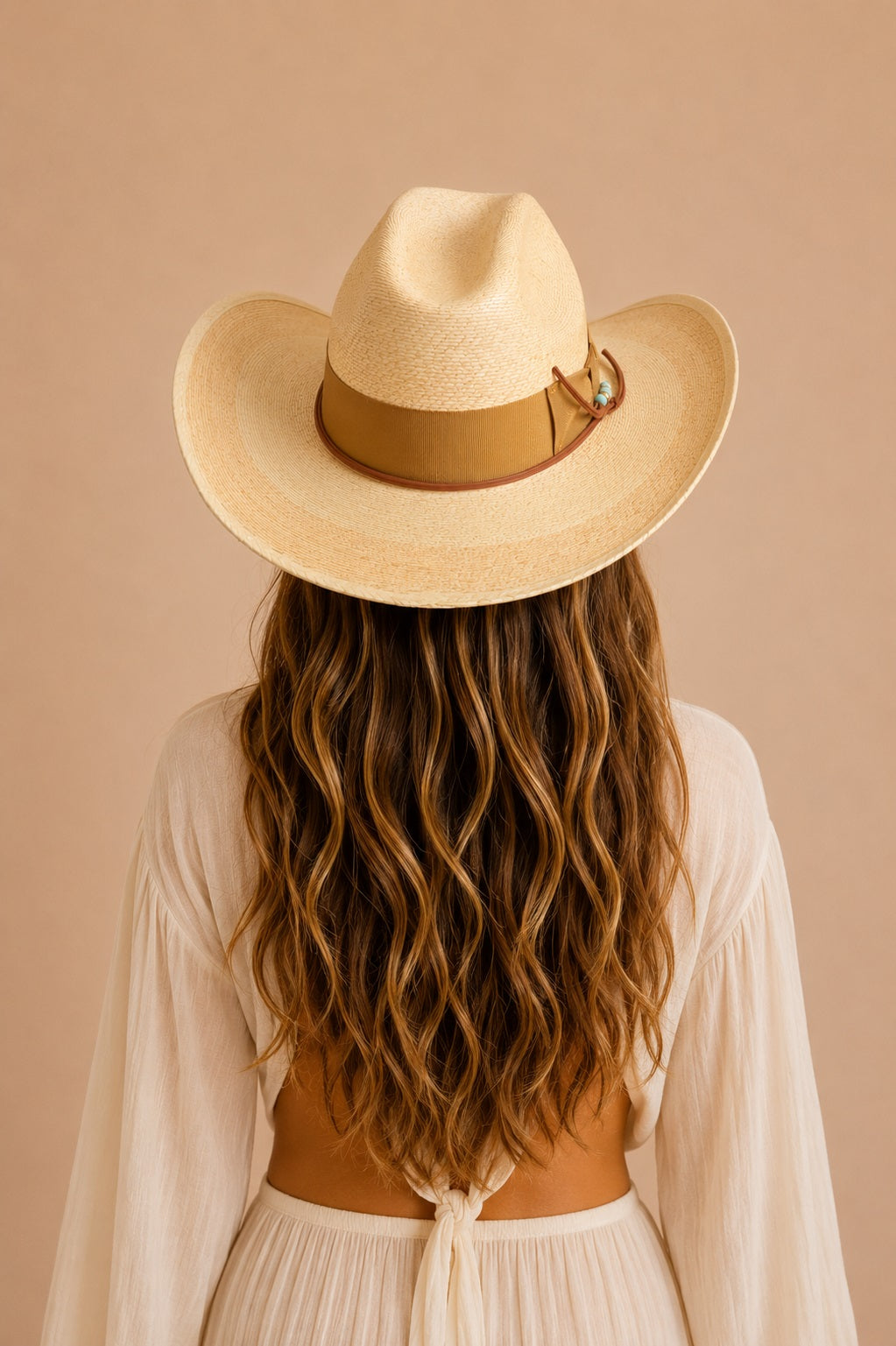 Haven Straw Cowboy Crown Hat
