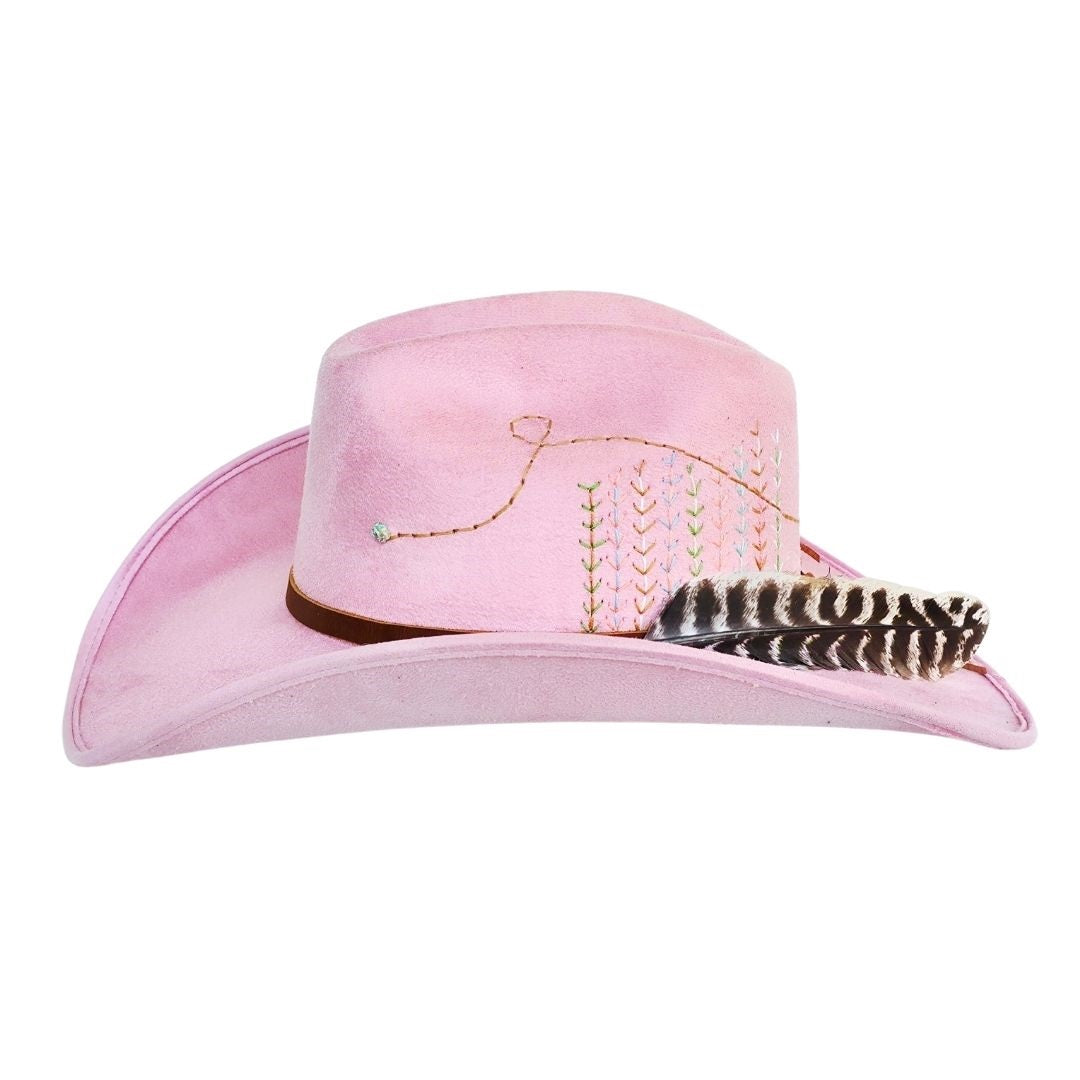 Hazel Cowboy Crown Hat