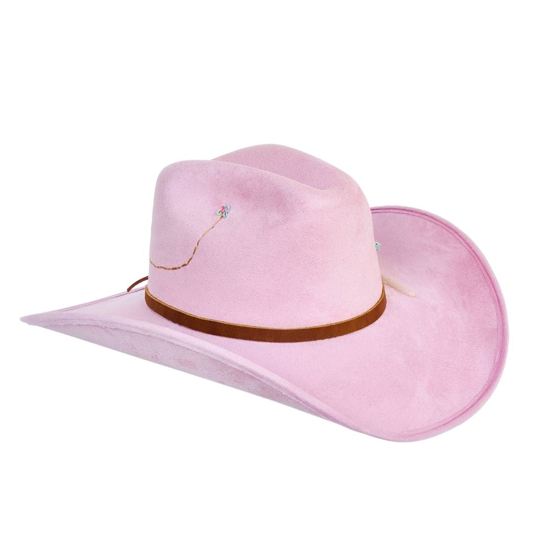 Hazel Cowboy Crown Hat