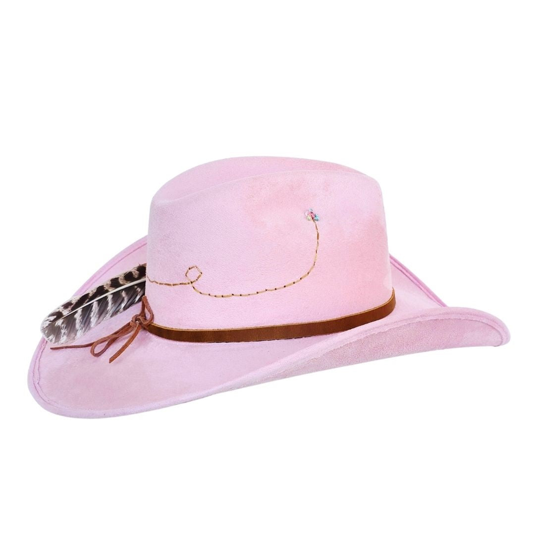 Hazel Cowboy Crown Hat