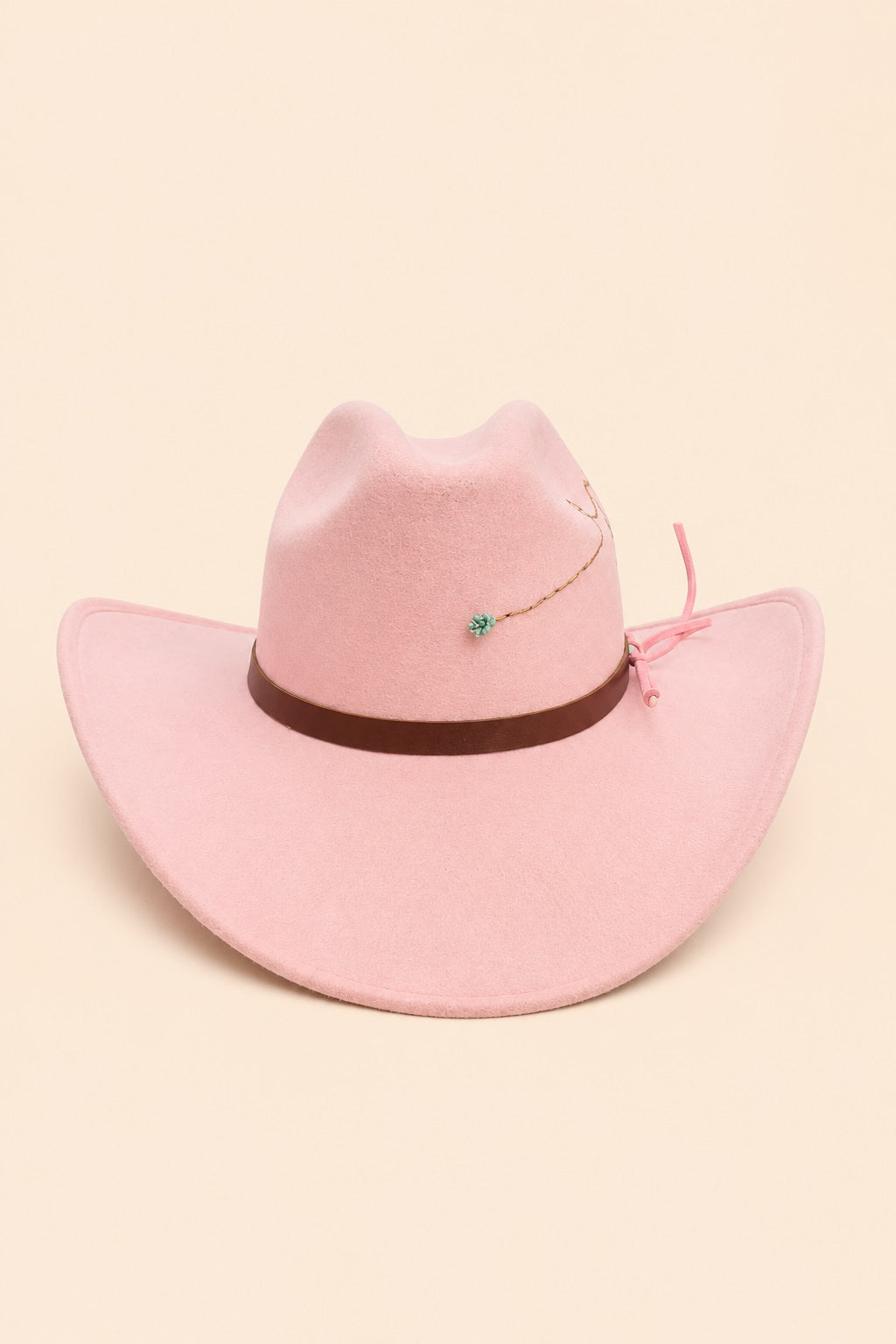 Hazel Cowboy Crown Hat