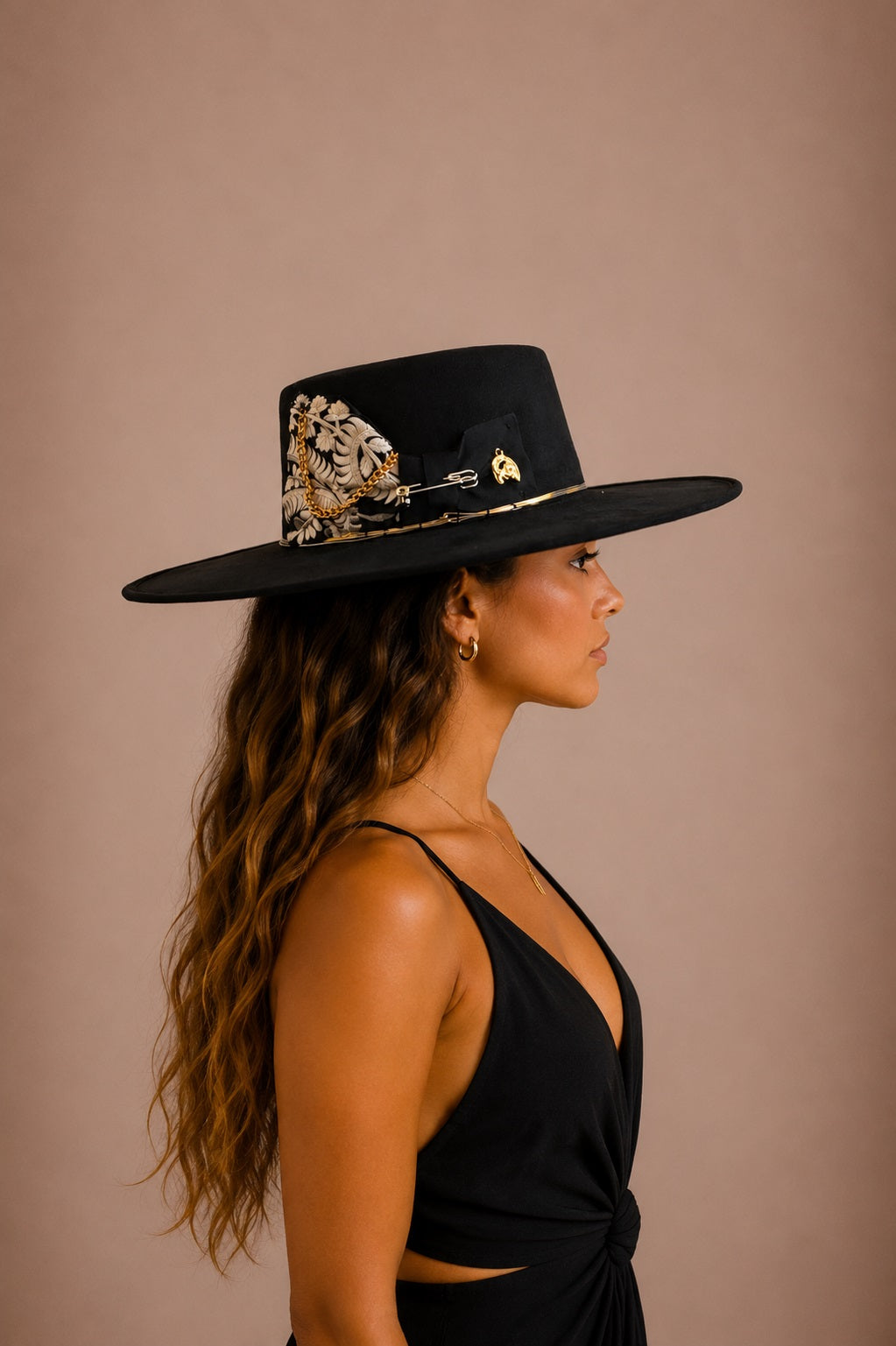 Jadiel Boater Crown Hat