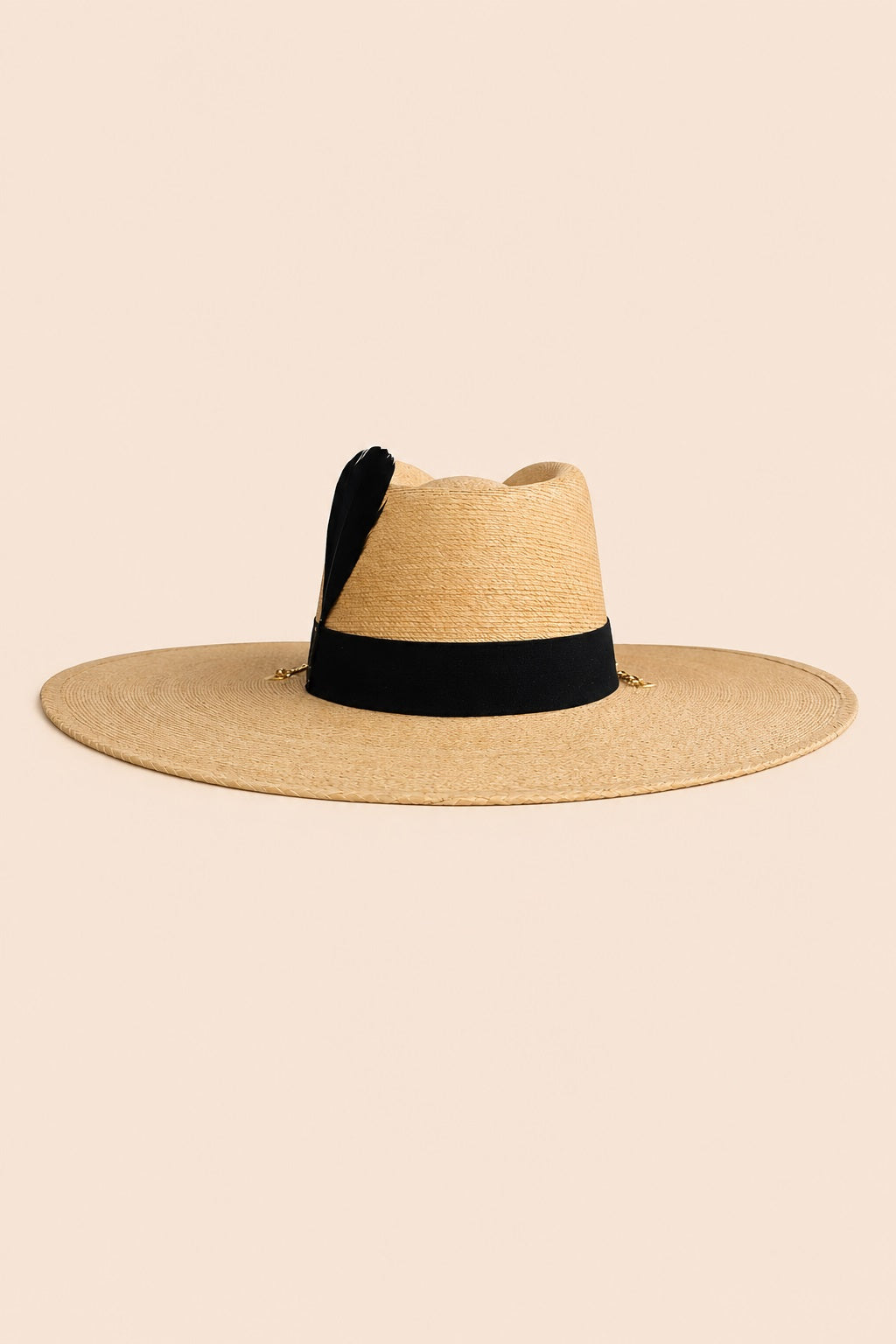 Kaba Straw Western Crown Hat