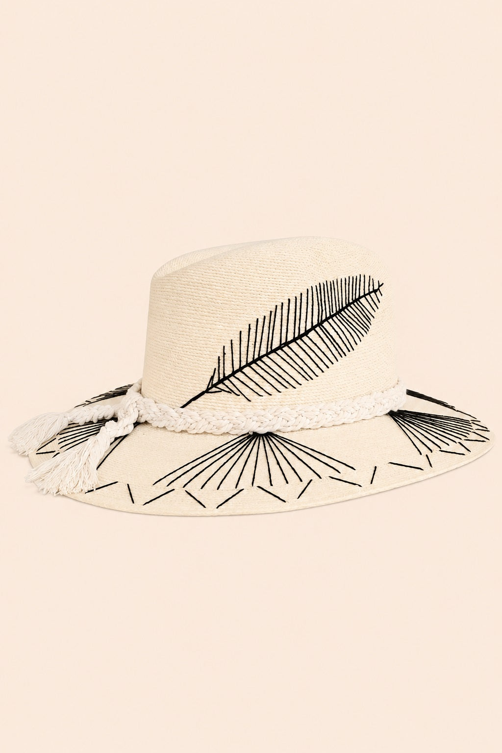 Kalliope Straw Indiana Crown Hat