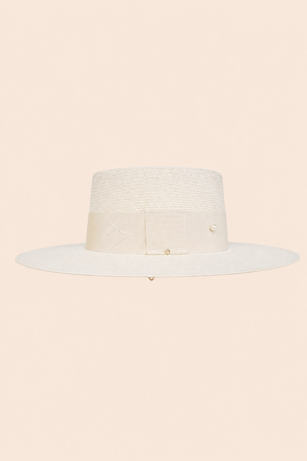 Kelda Straw Boater Crown Hat