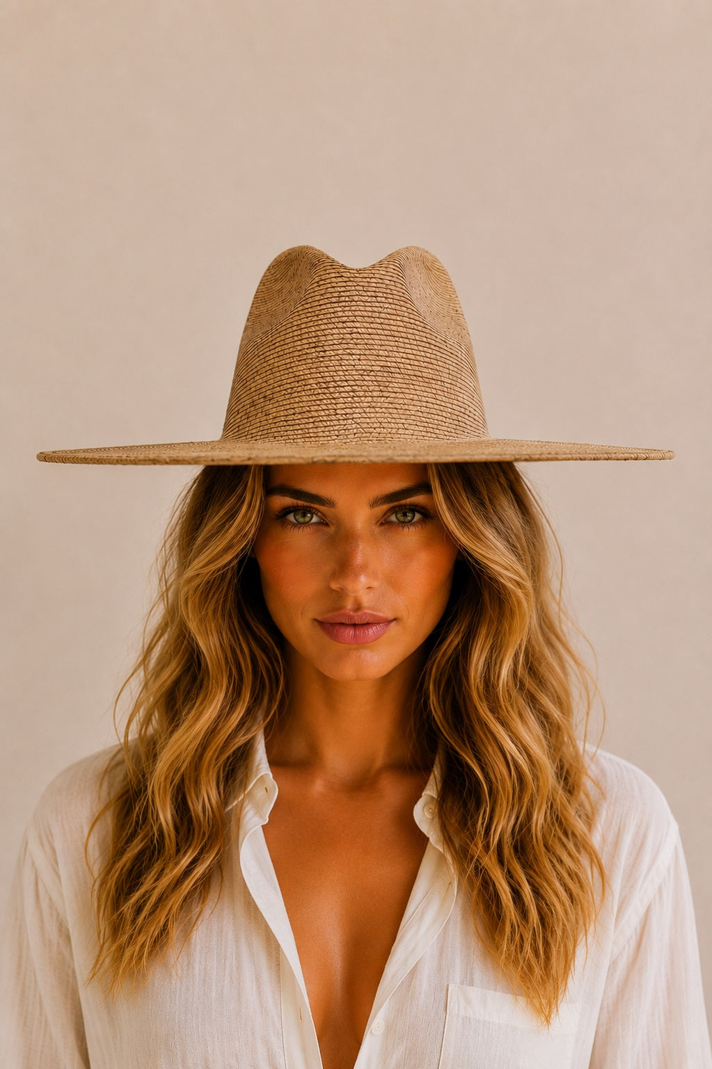 Koba Straw Explorer Crown Hat