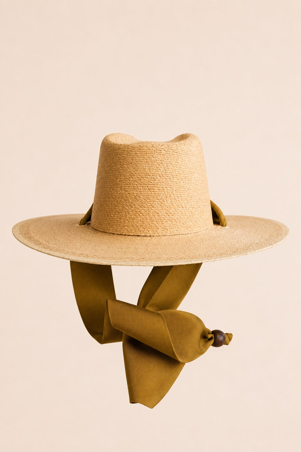 Leah Straw Western Crown Hat