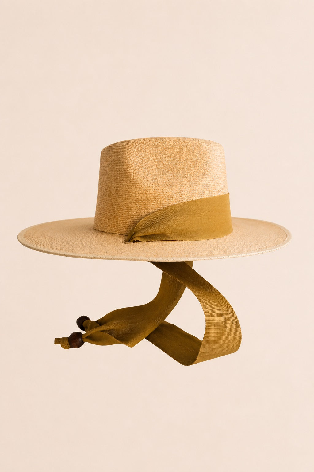 Leah Straw Western Crown Hat