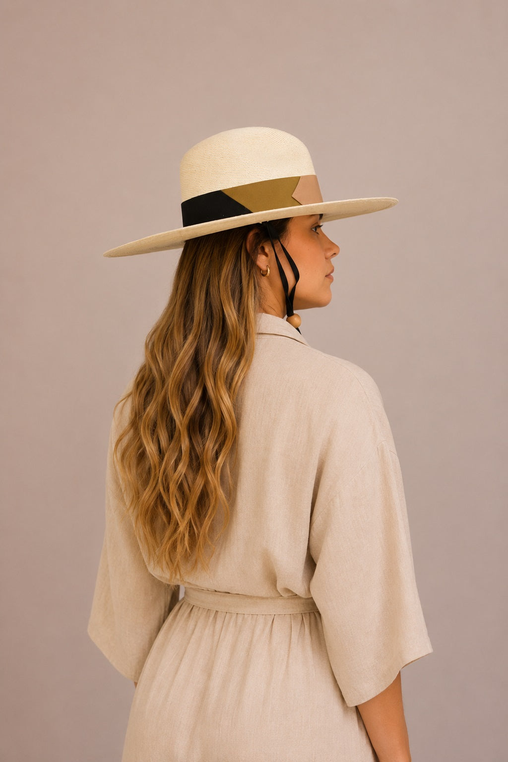 Lia Straw Western Crown Hat