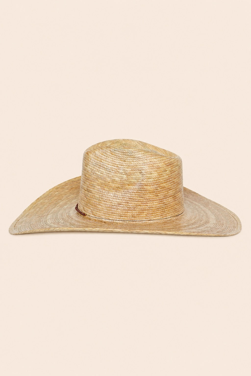 Louiza Straw Western Crown Hat