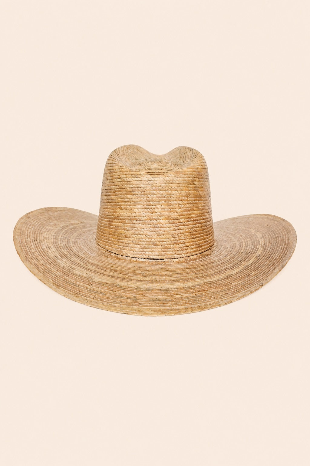 Louiza Straw Western Crown Hat