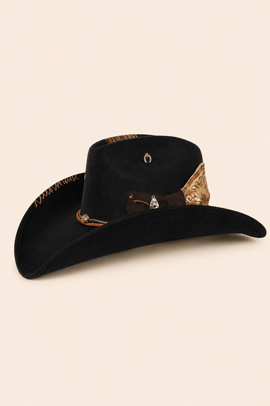 Luca Cowboy Crown Hat