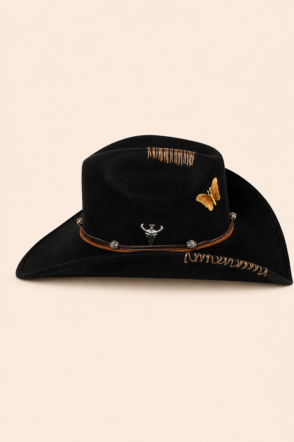 Luca Cowboy Crown Hat