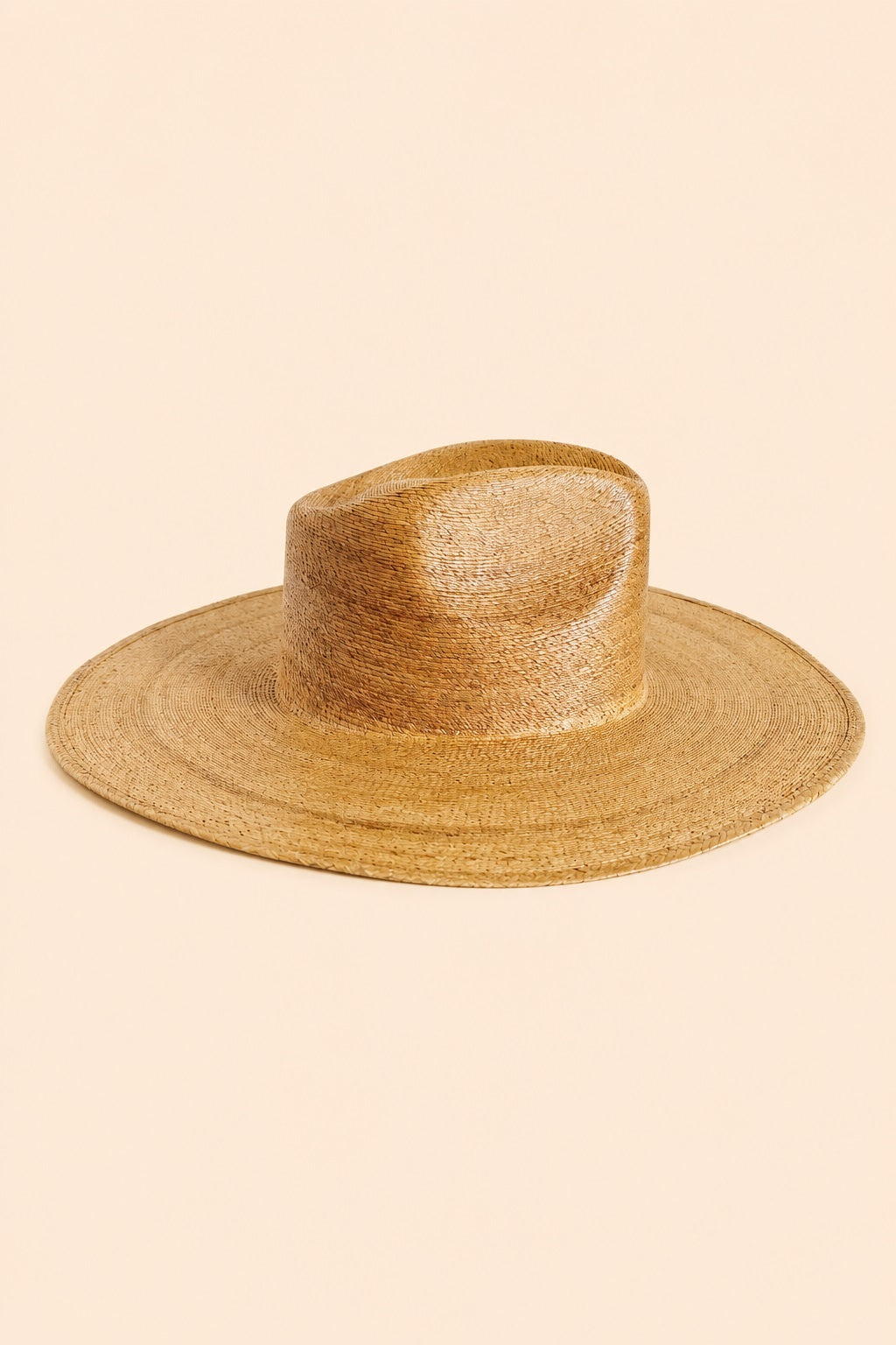 Maca Straw Western Crown Hat