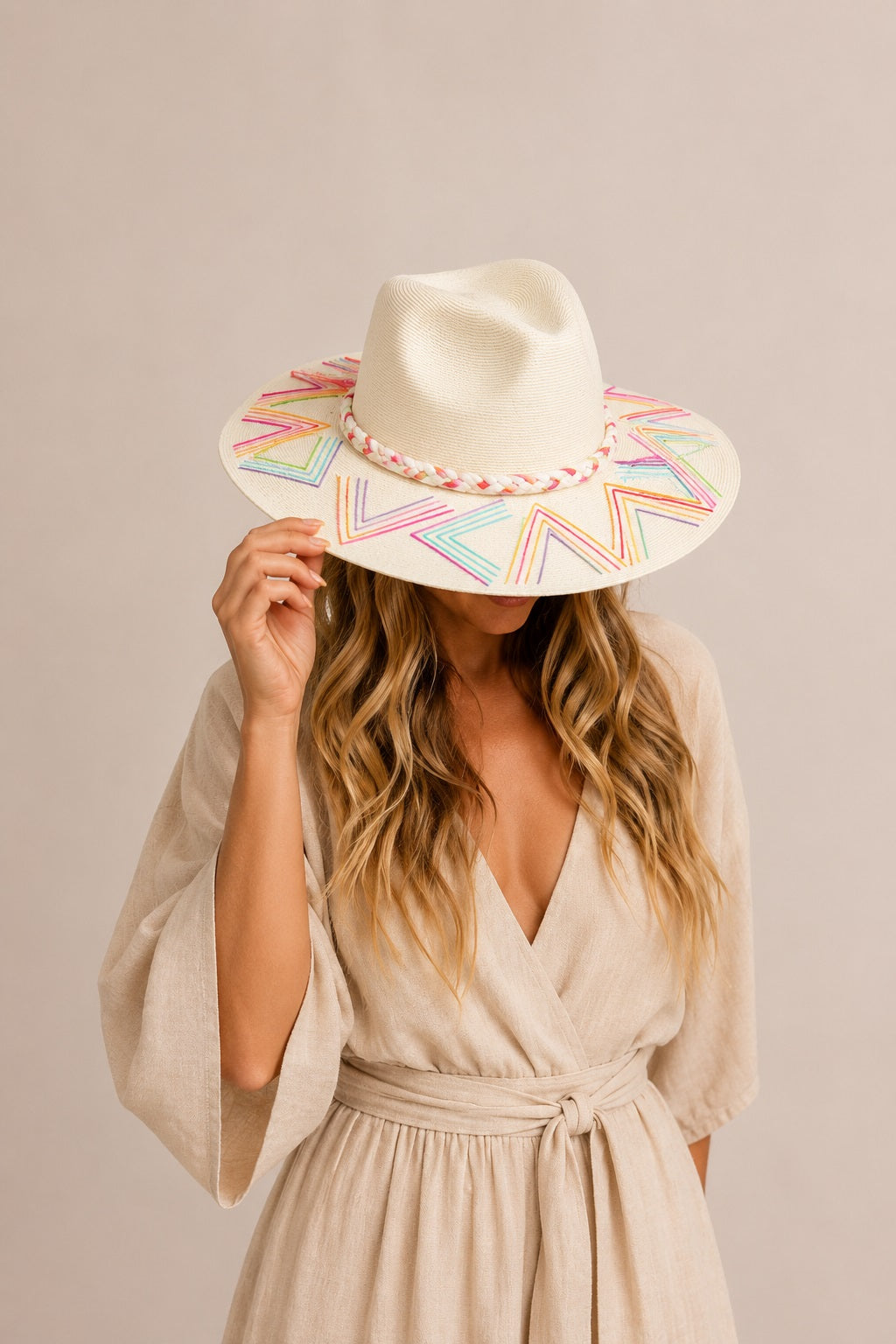 Makara Straw Indiana Crown Hat